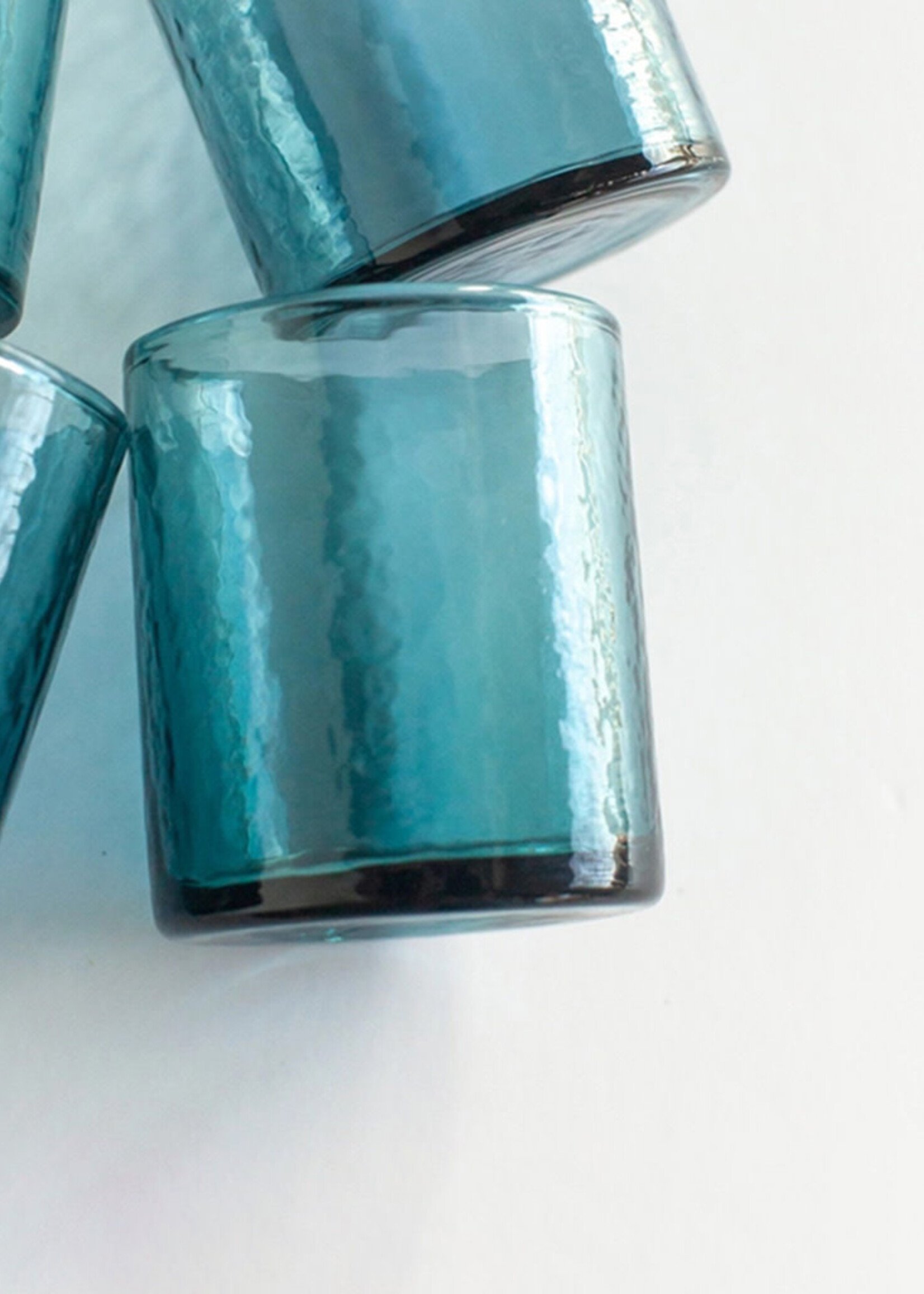 Creative Women Handblown Hammered Glass Cup