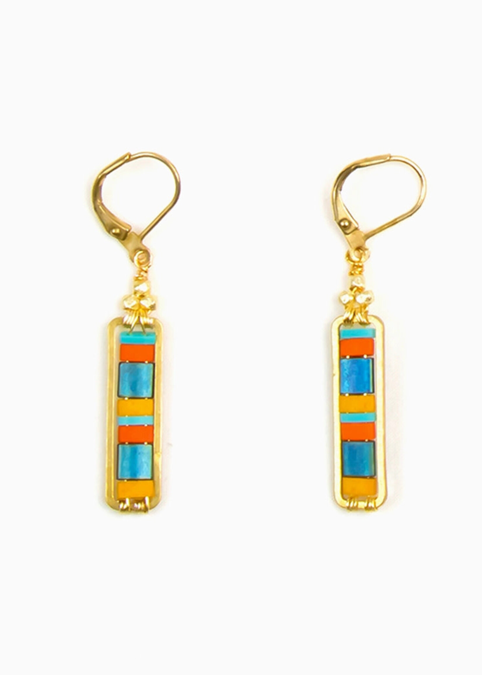 Altiplano Miyuke Colorblock Earrings