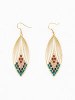 Altiplano Swooping Oval Earrings