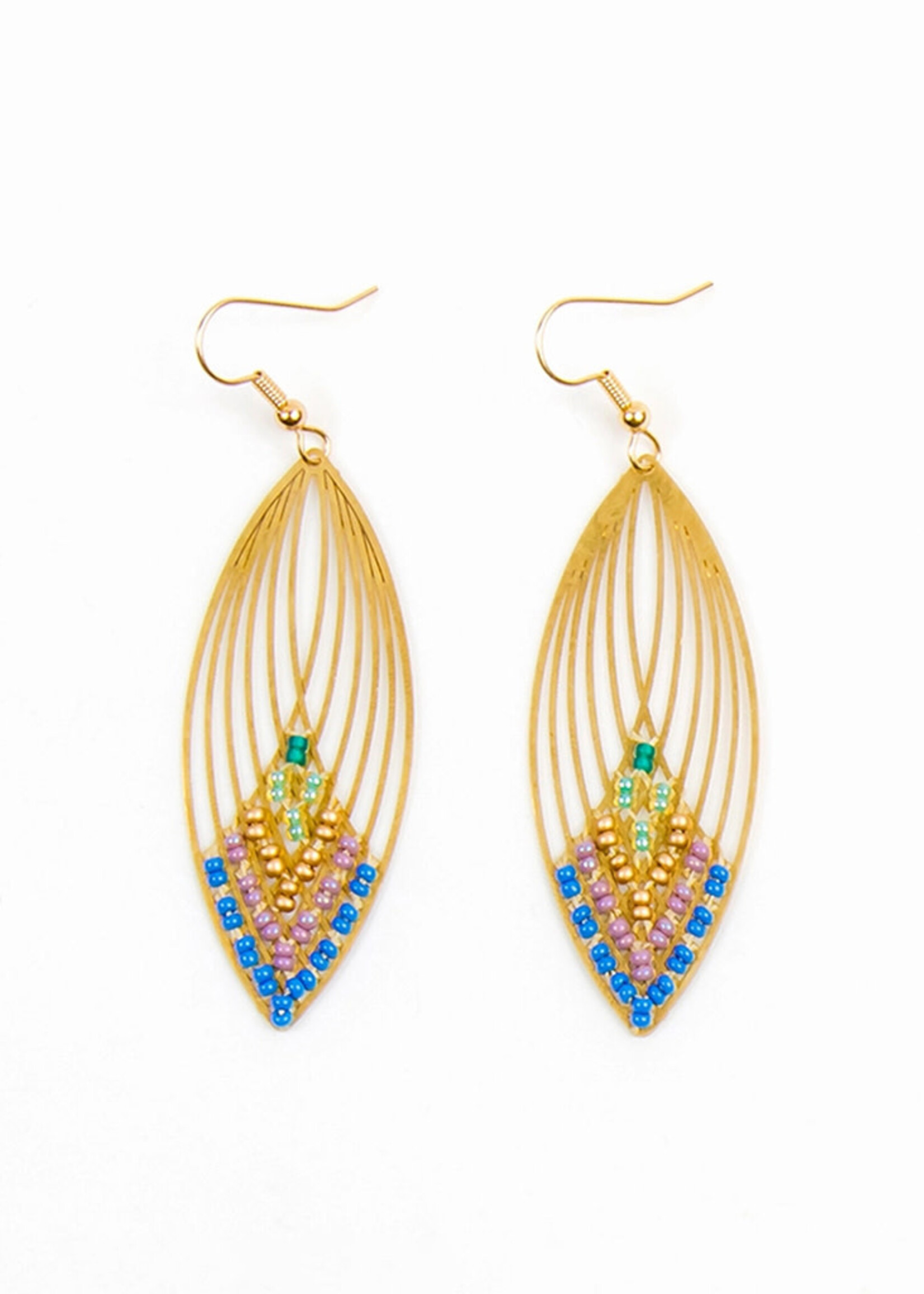 Altiplano Swooping Oval Earrings
