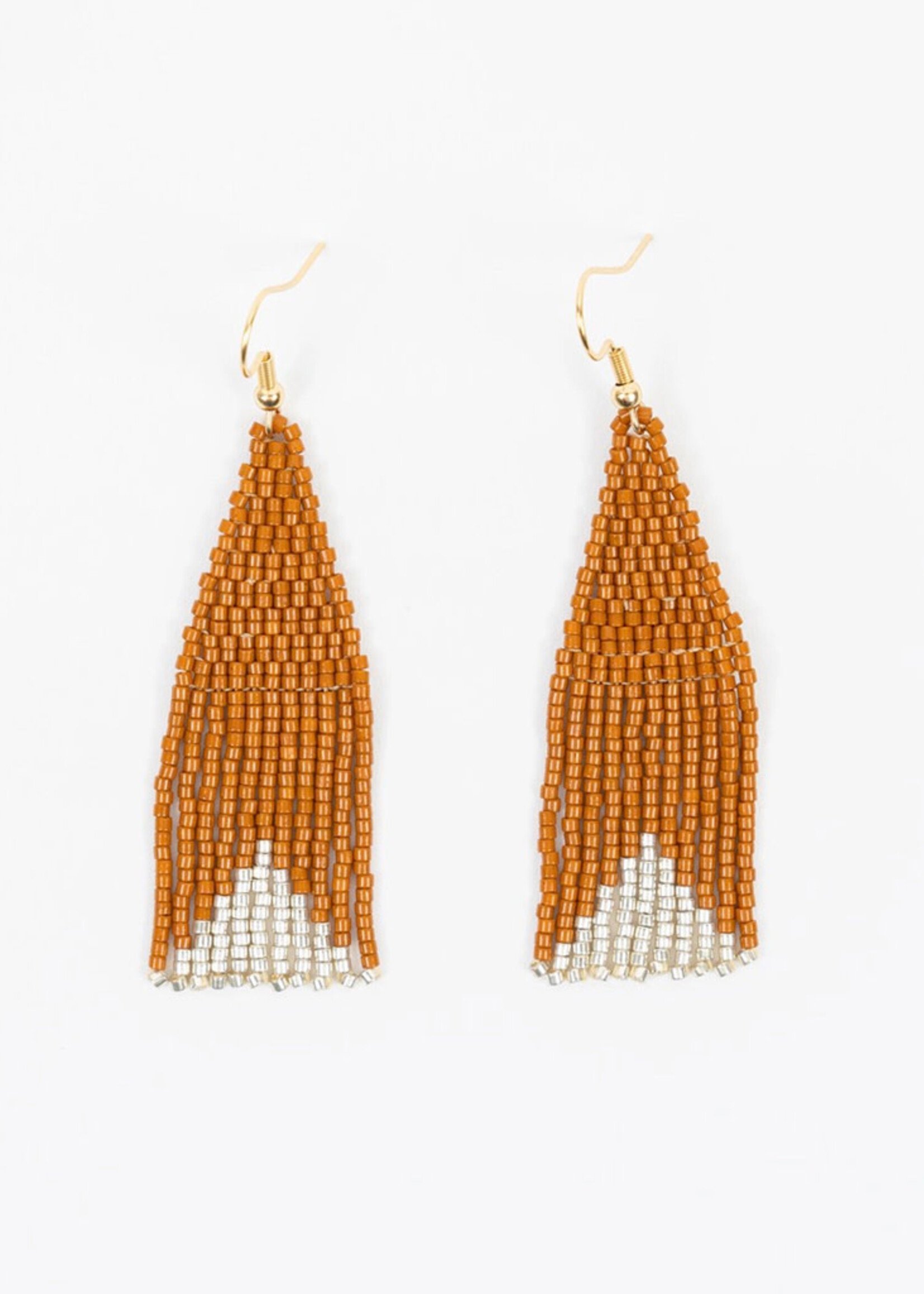 Altiplano Delica Triangle Beaded Earrings