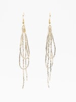 Altiplano Silver Delica Loop De Loop Beaded Earrings
