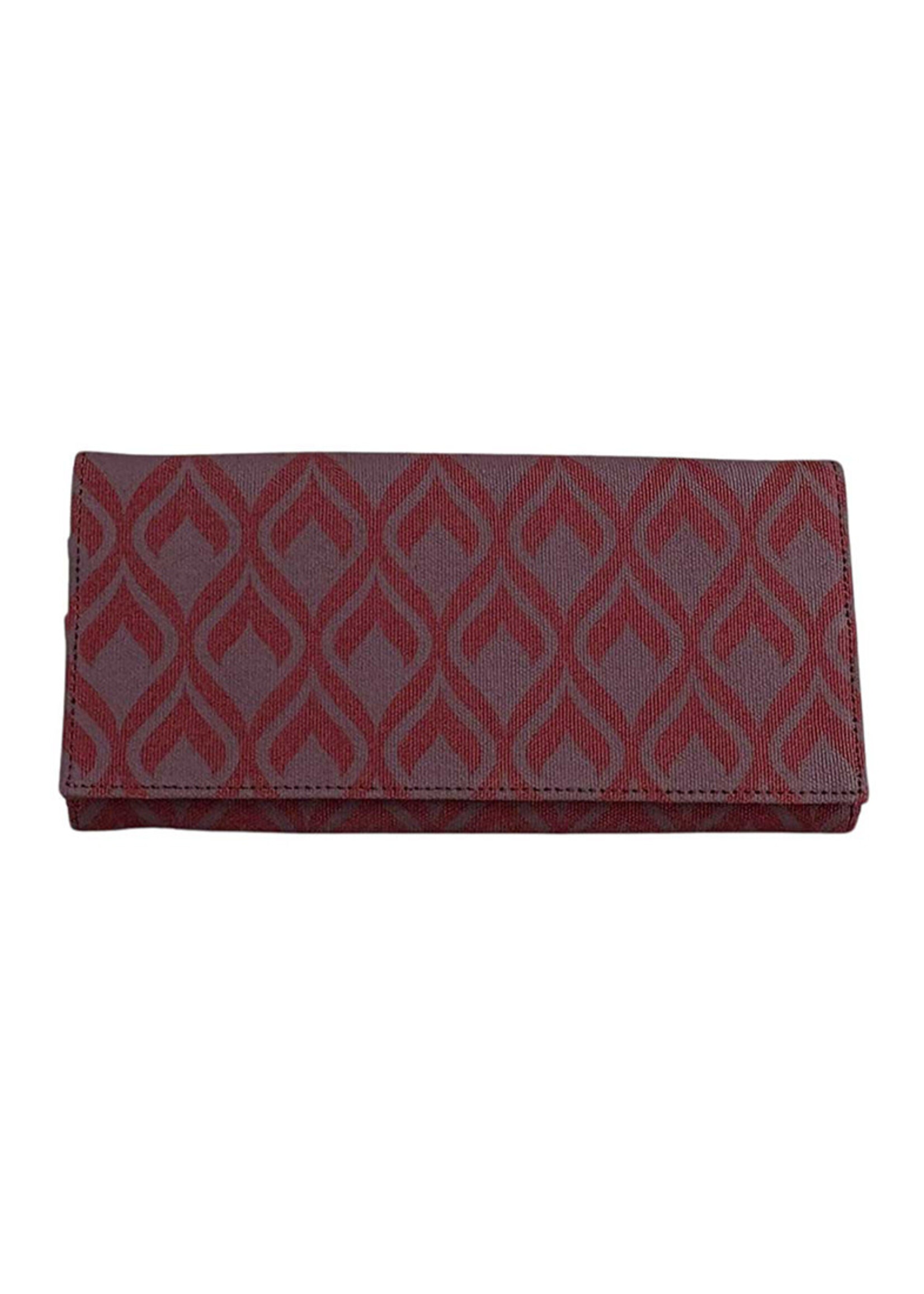 Malia Designs Cotton Canvas Long Wallet