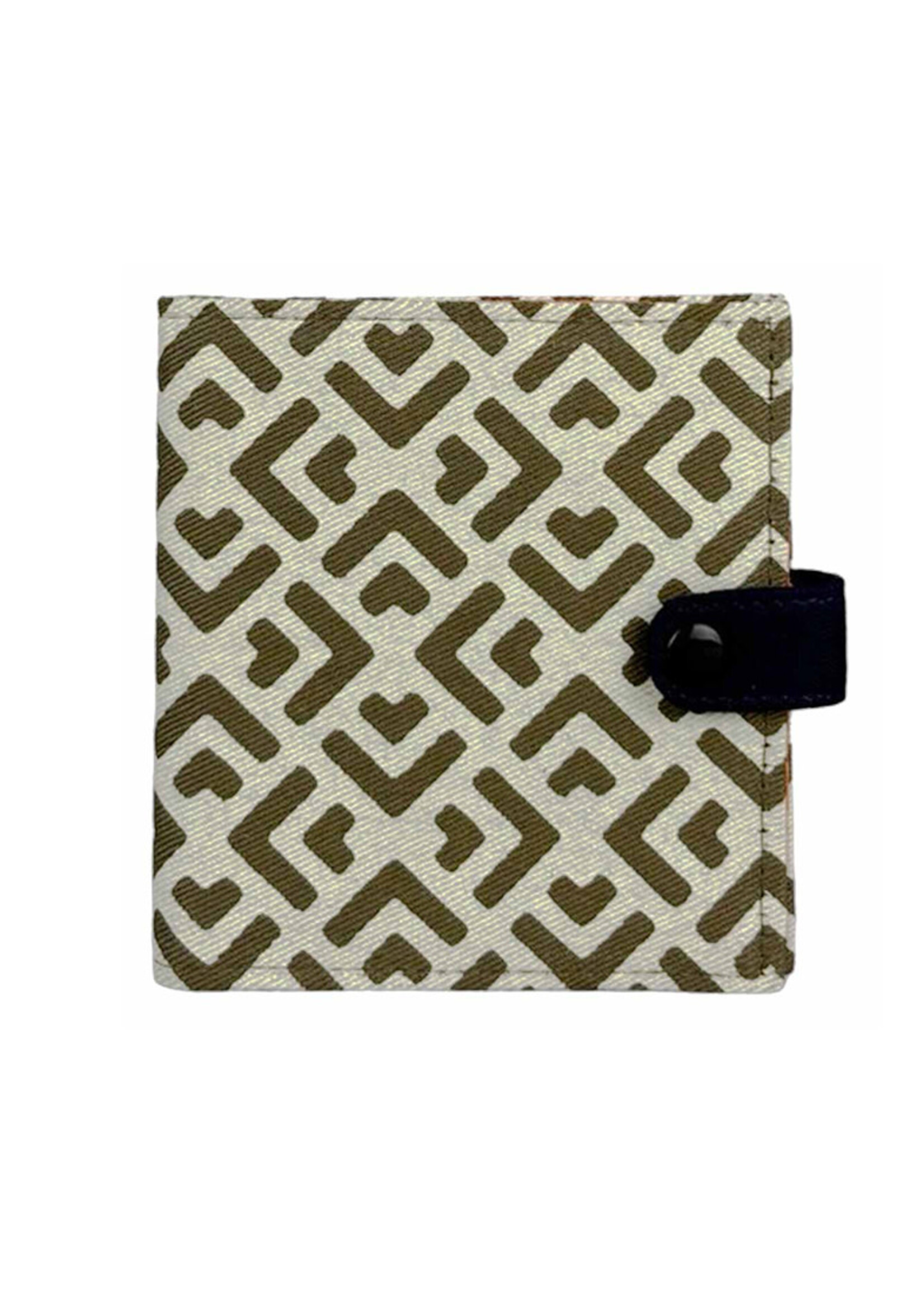Malia Designs Geometric Print Square Wallet