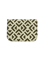 Malia Designs Geometric Print Card Holder Wallet