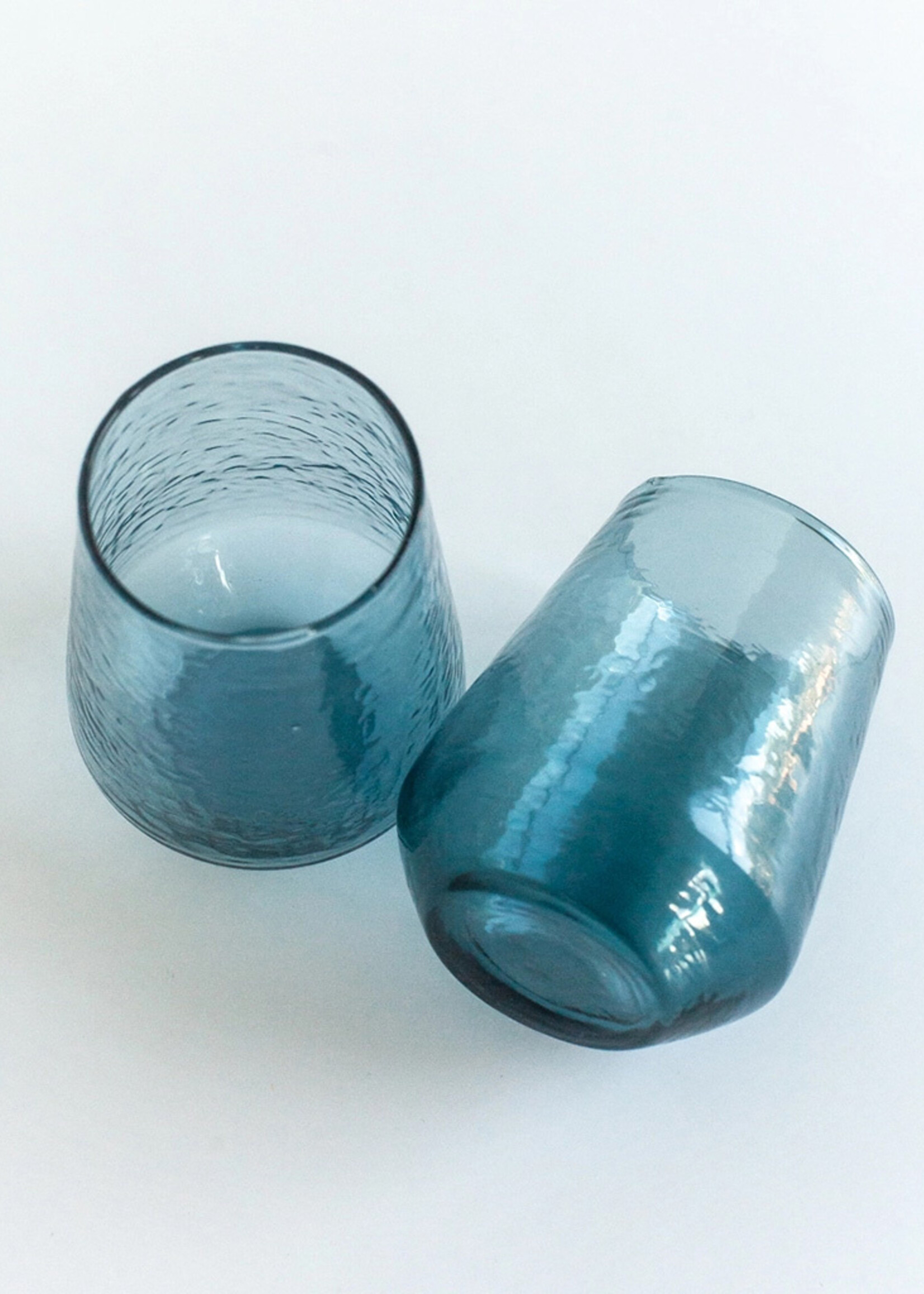Creative Women Hammered Glass Tumbler