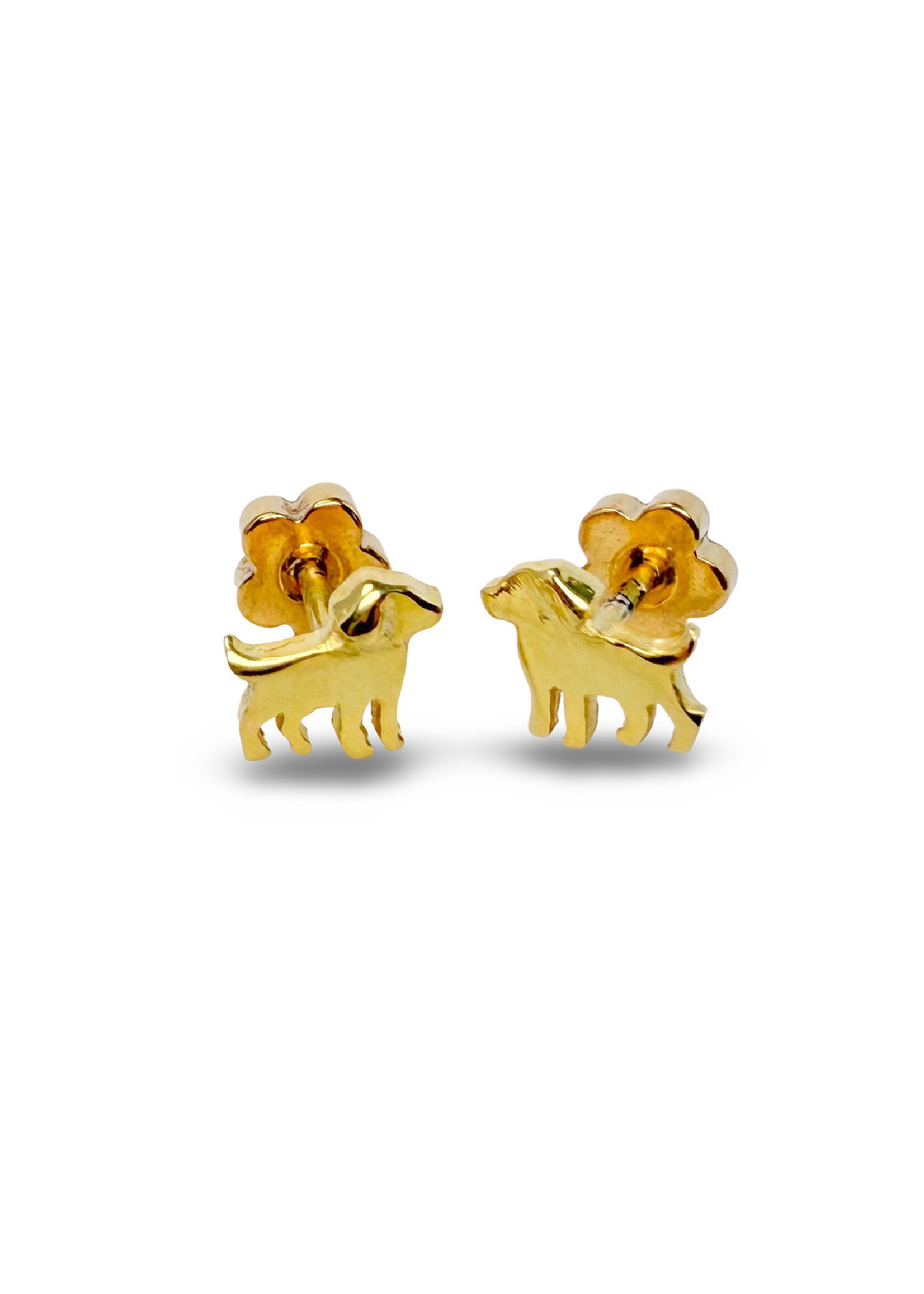 Ethic Goods Tiny Dog Stud Earrings