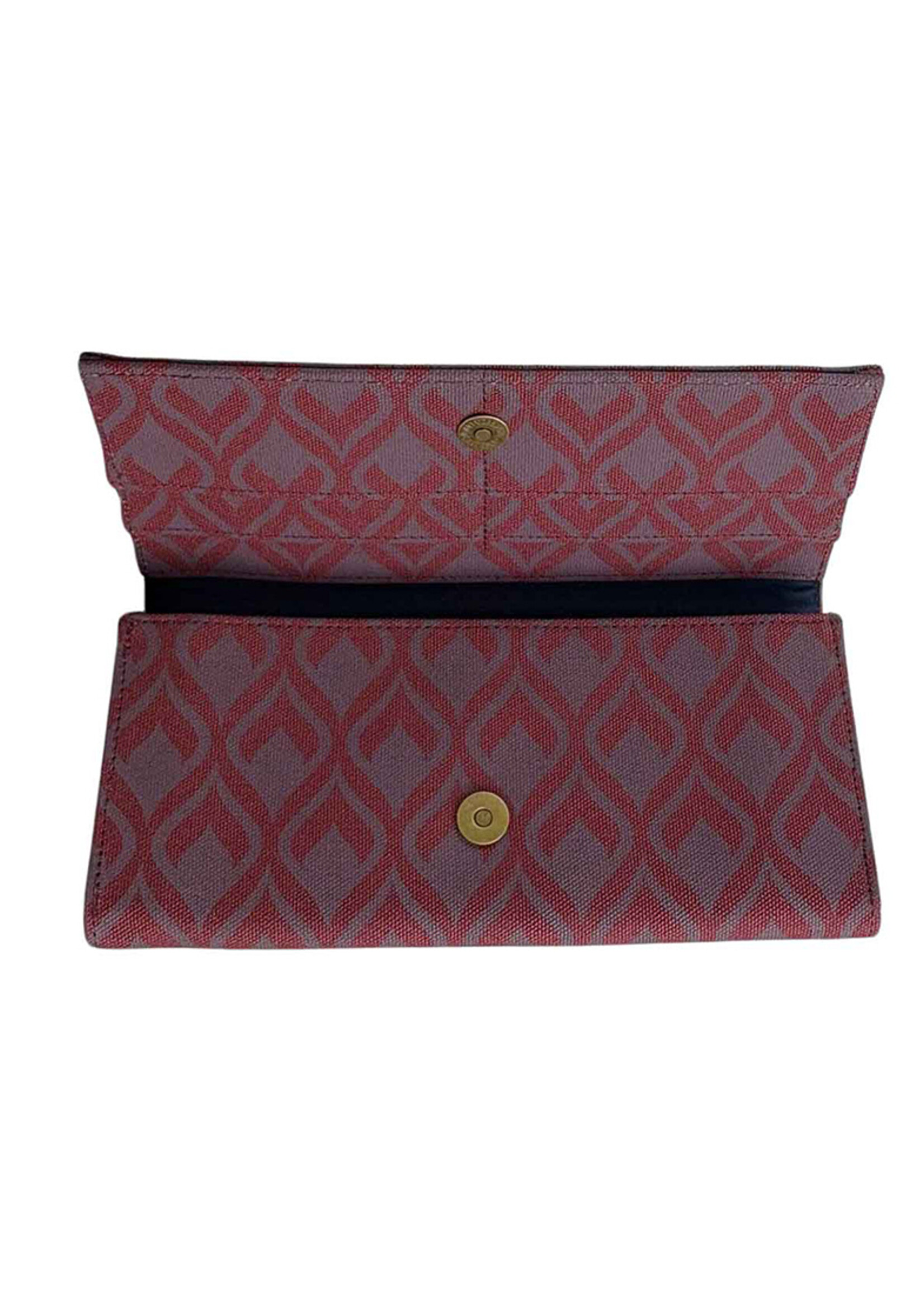 Malia Designs Cotton Canvas Long Wallet