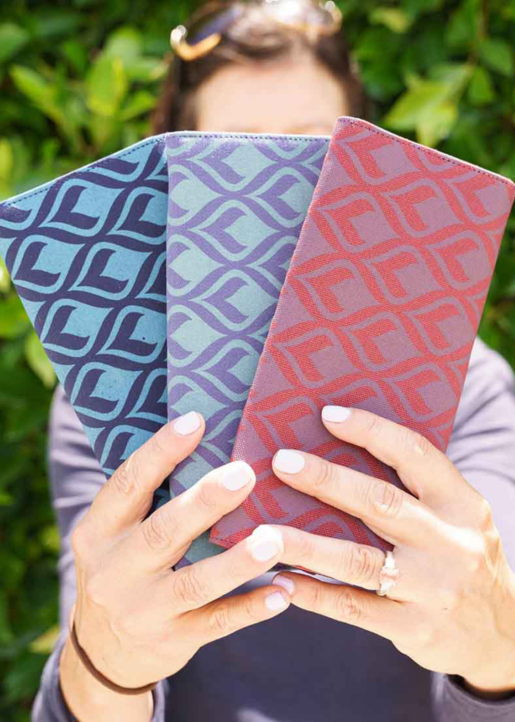 Malia Designs Cotton Canvas Long Wallet