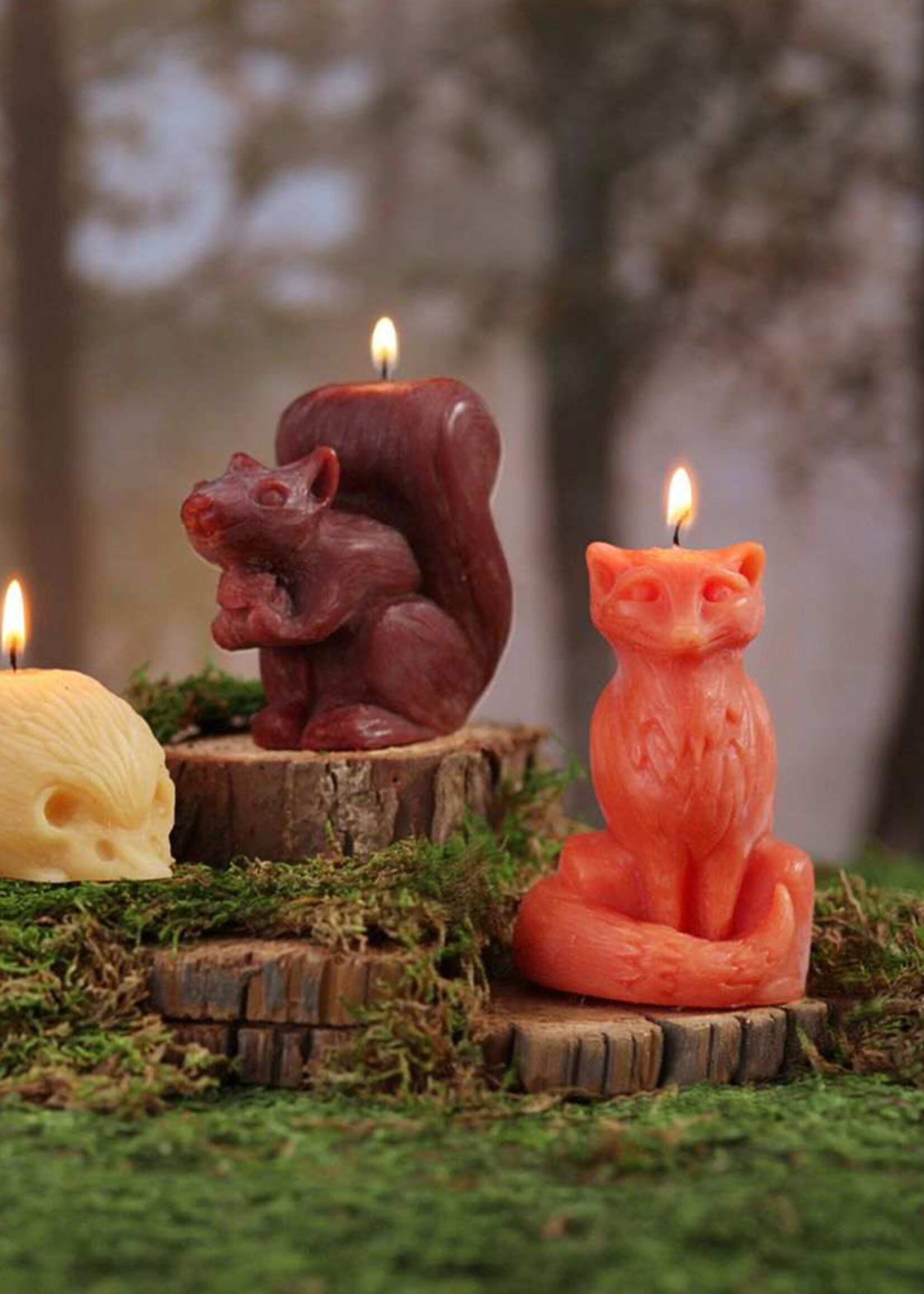 Big Dipper Waxs Works Fox Beeswax Candle