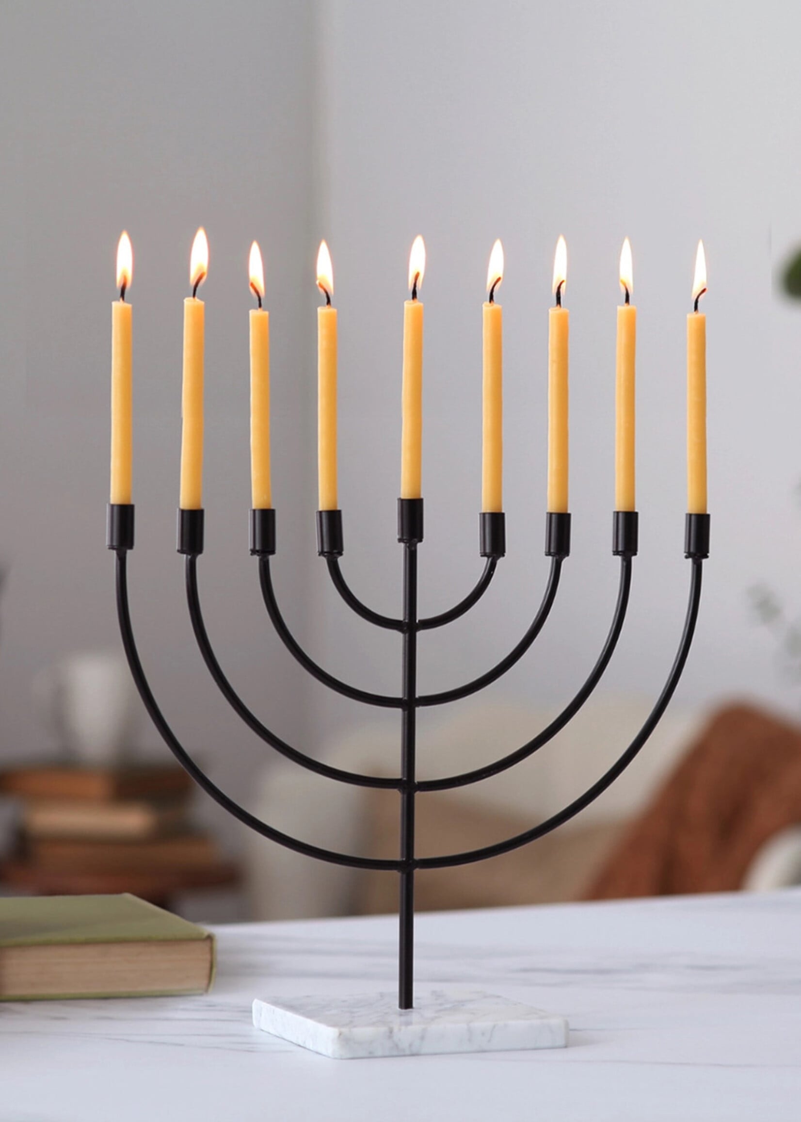 Big Dipper Wax Works Beeswax Hanukkah Tapper Candles