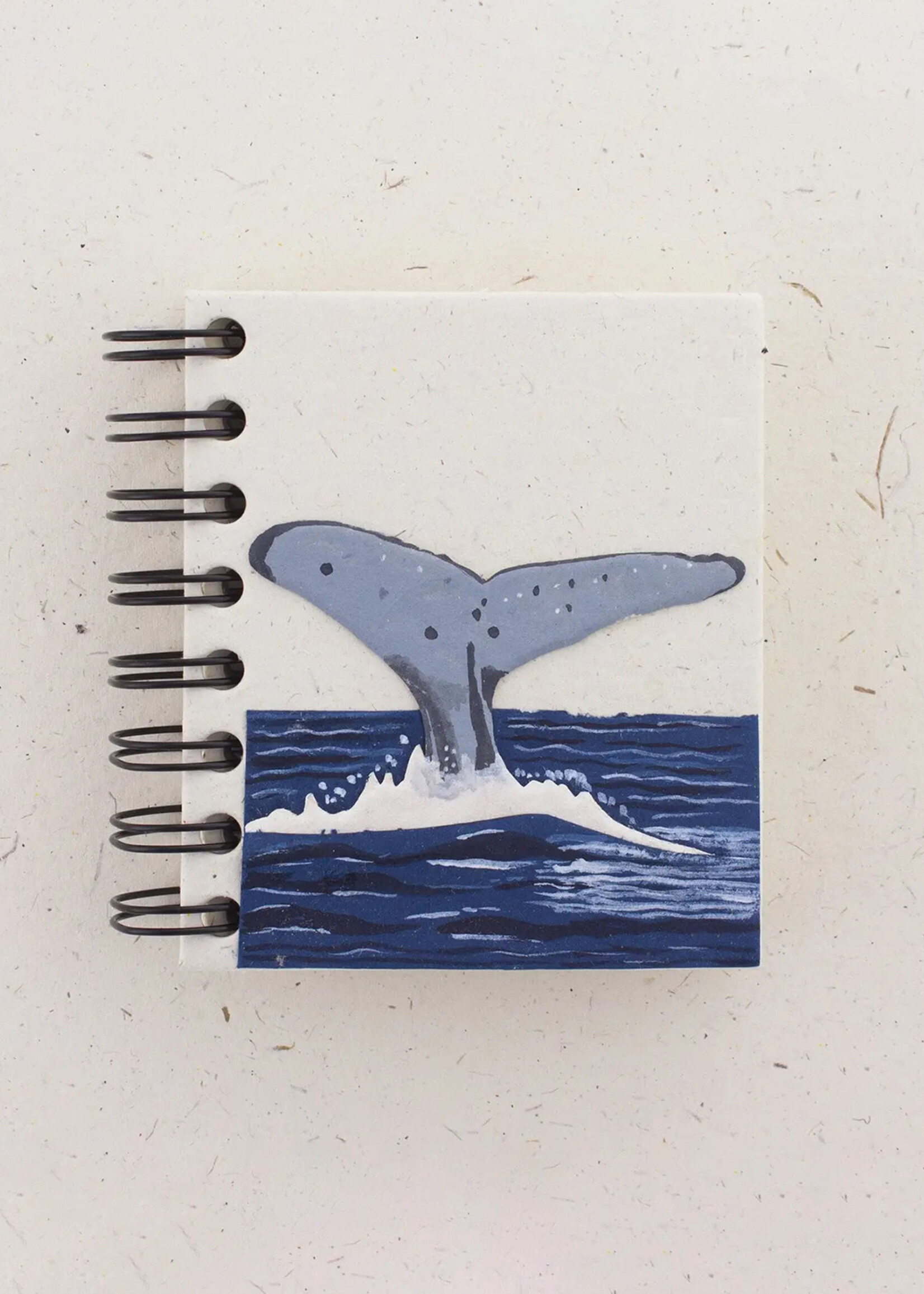 Mr. Ellie Pooh Small Whale Tail Notebook