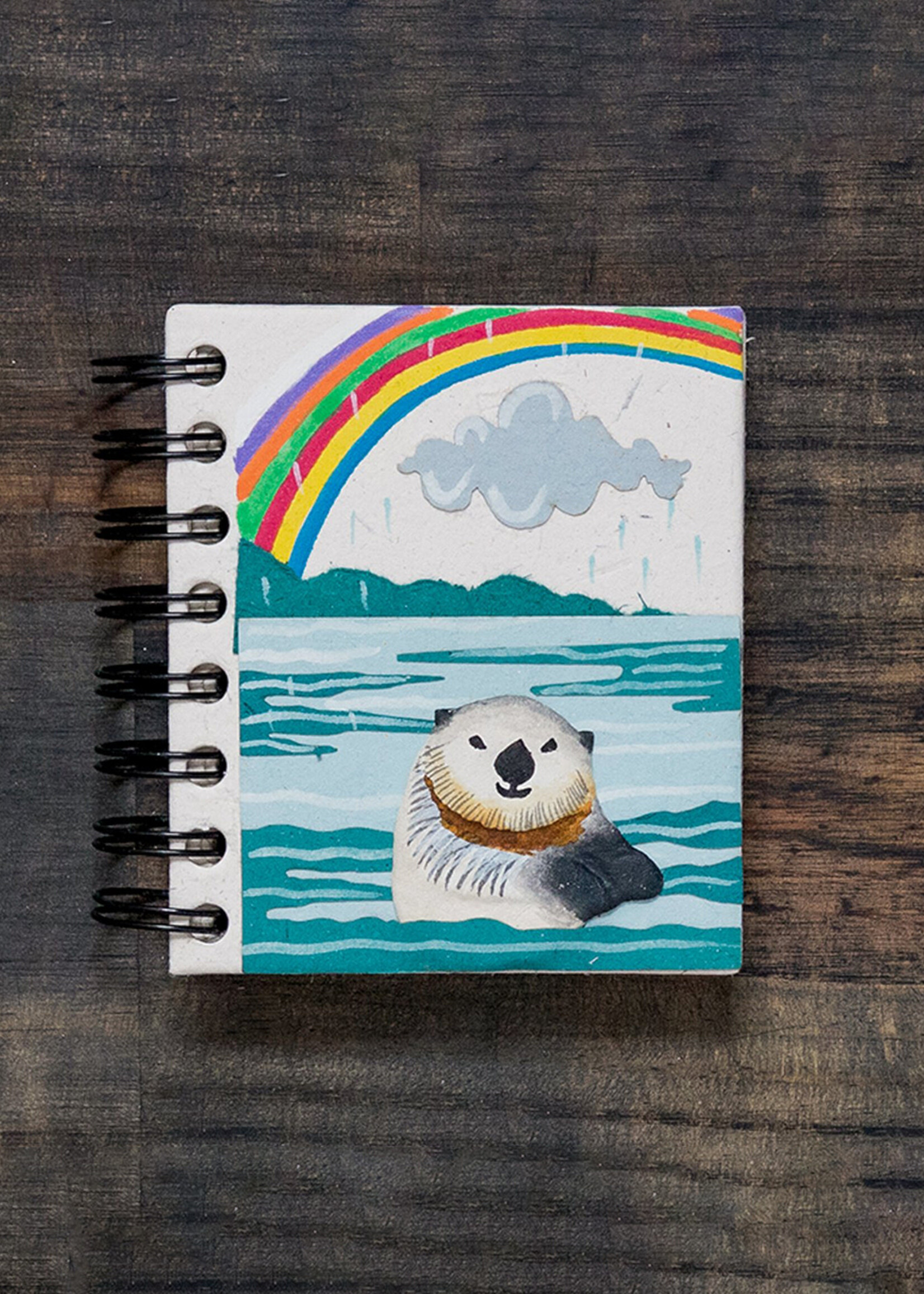 Mr. Ellie Pooh Small Sea Otter Notebook