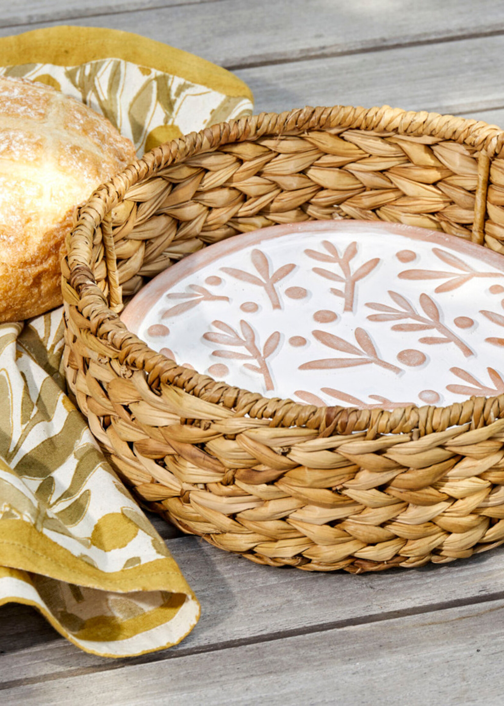 SERRV Olive Branch Bread Warmer