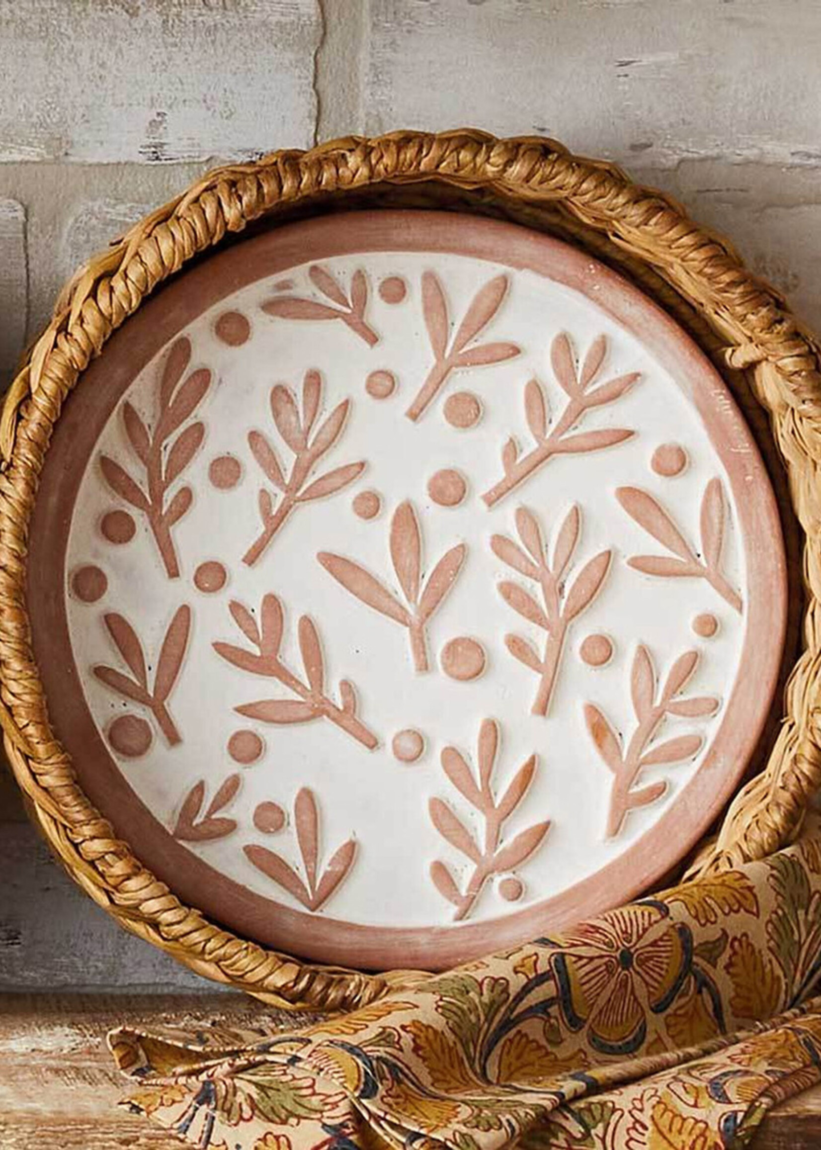 SERRV Olive Branch Bread Warmer