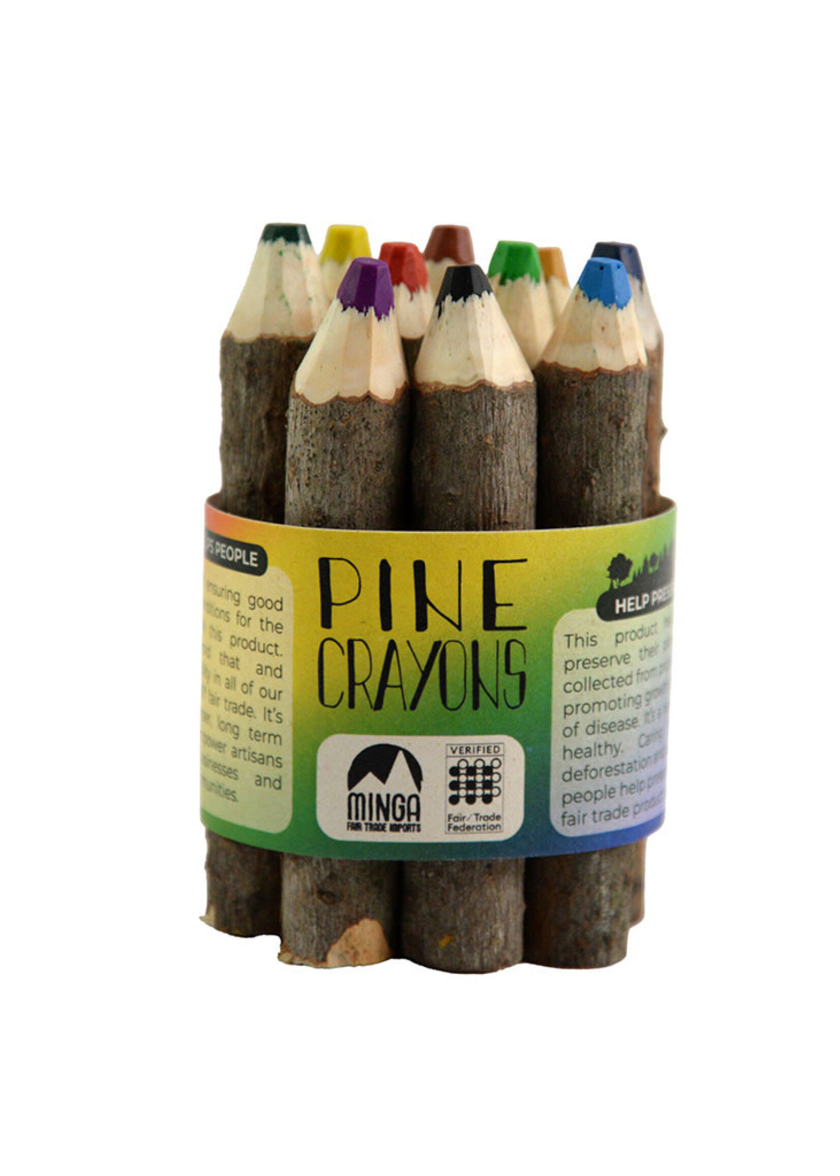 Mini Pine Branch Crayon Bundle - 10 pack