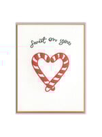 Ink Meets Paper Sweet On You Candy Canes Card