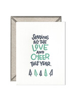 Ink Meets Paper Love and Cheer Card