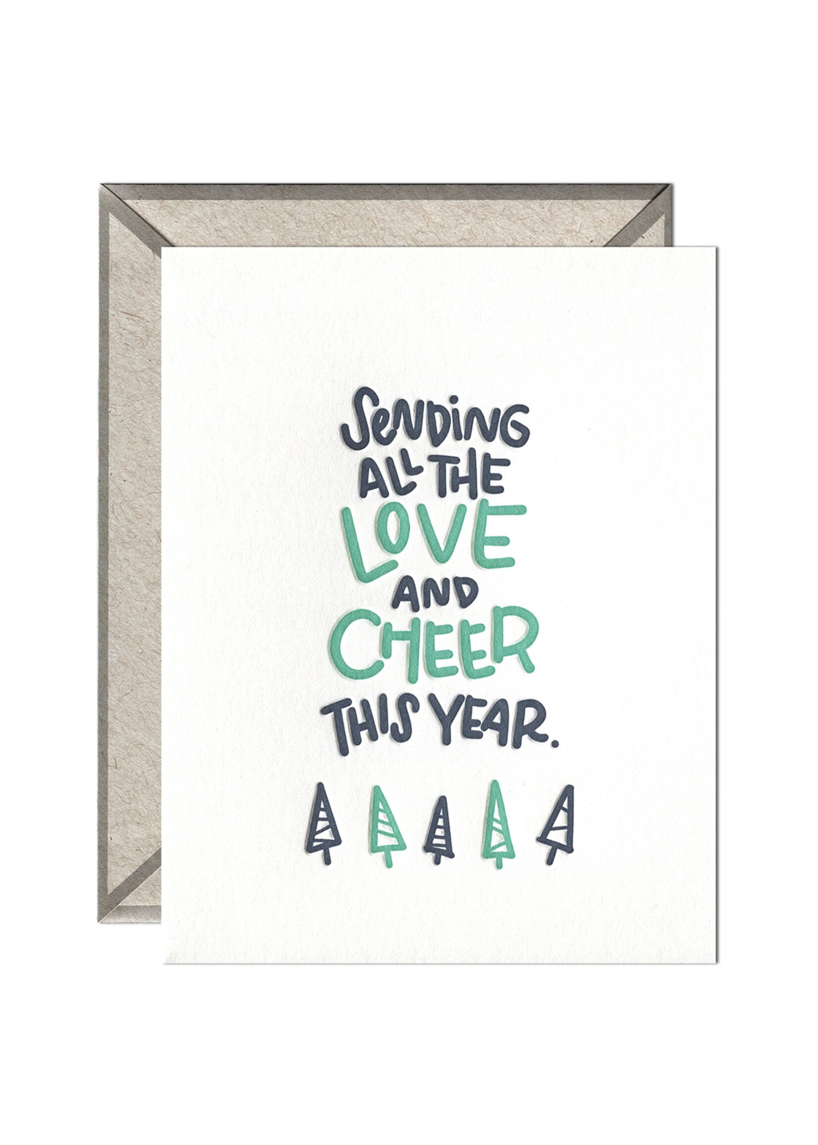 Ink Meets Paper Love and Cheer Card