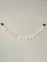 Ganesh Himal Felt Merry Christmas Banner
