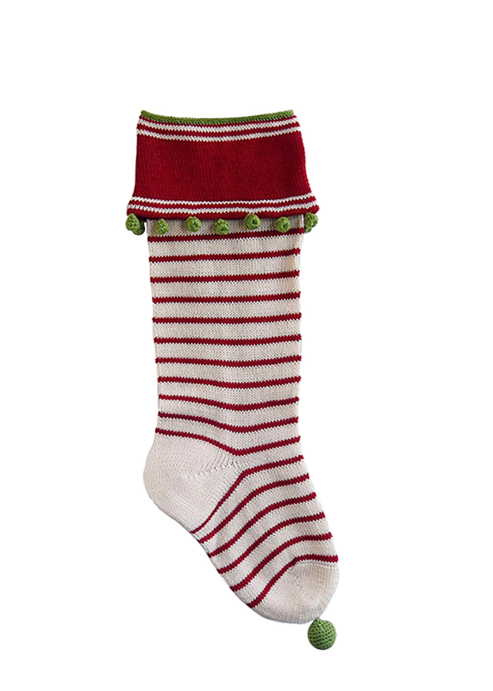Melange Collection Knit Stocking - Thin Stripe