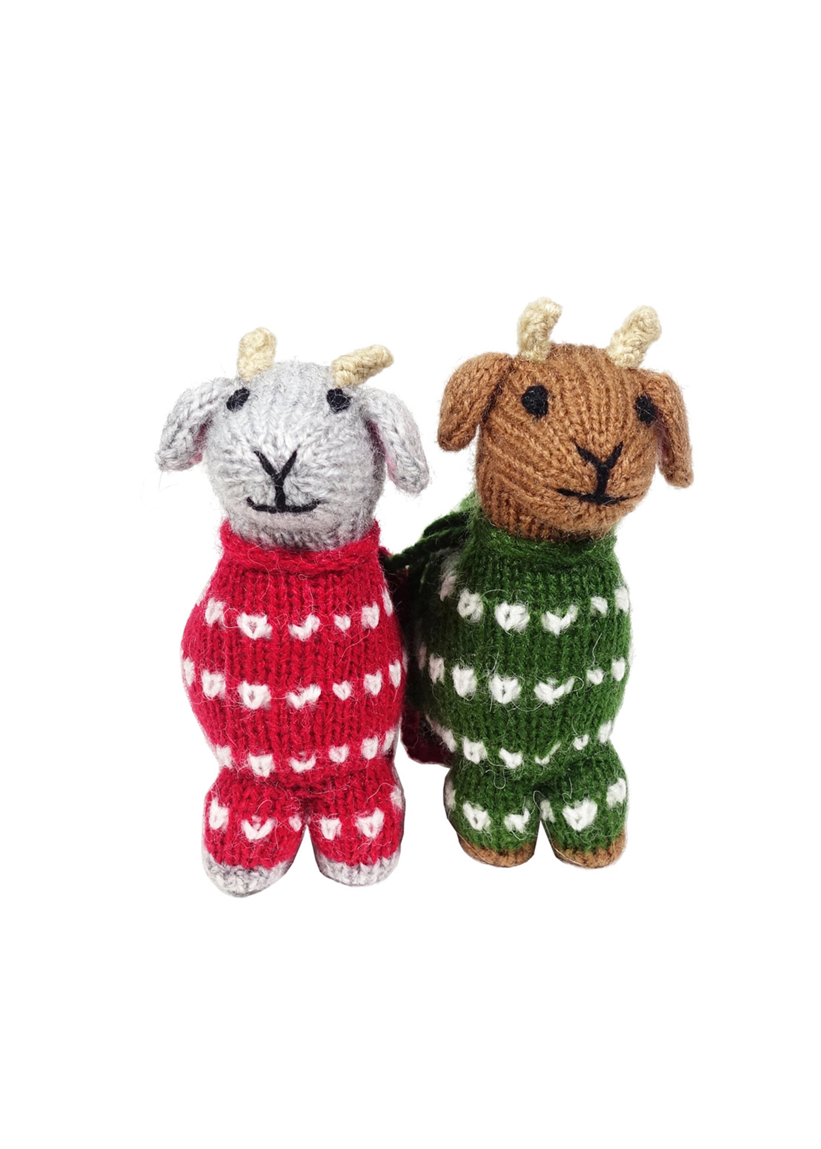 Melange Collection Knit Baby Goat Ornament