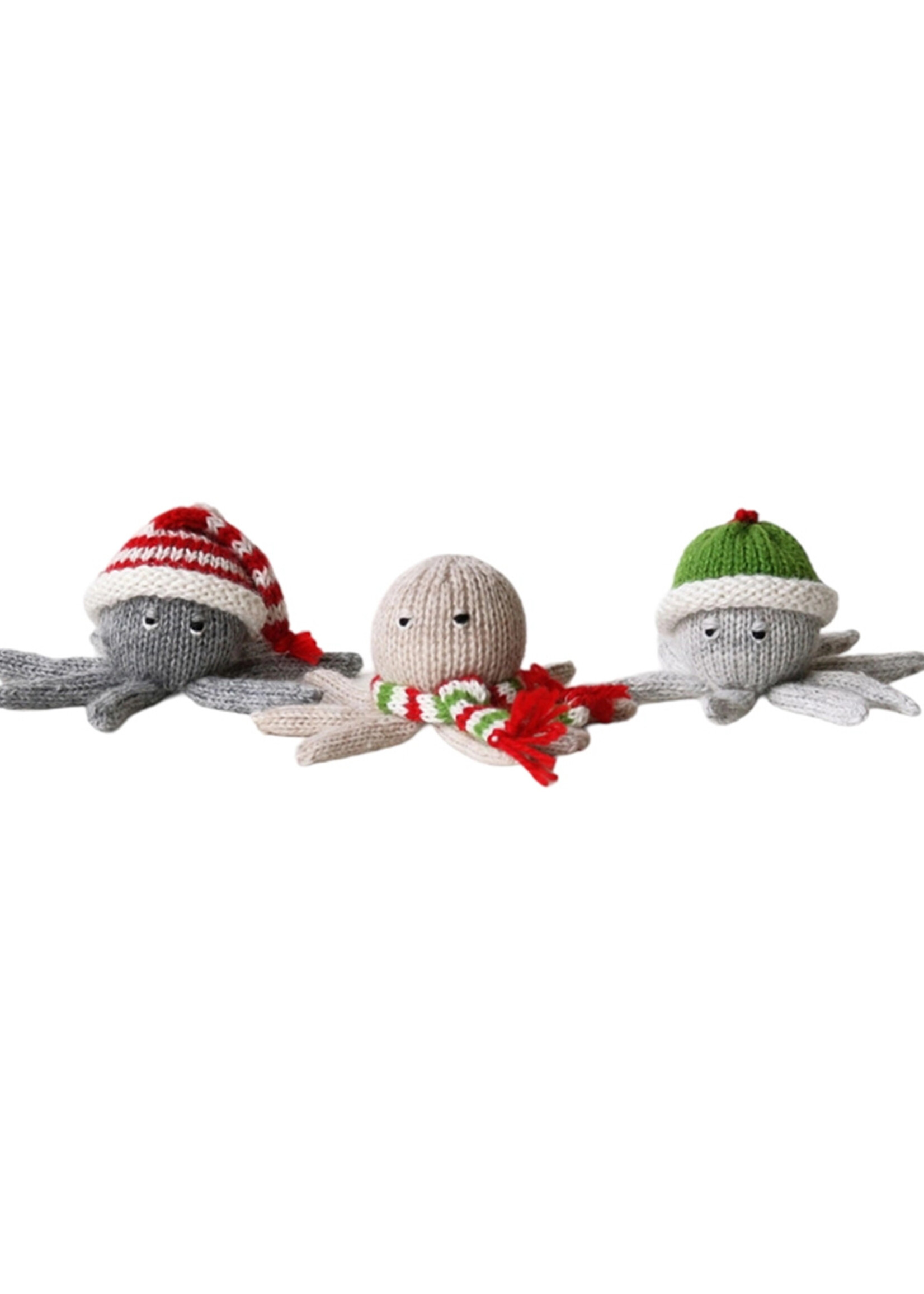Melange Collection Knit Octopus Ornament