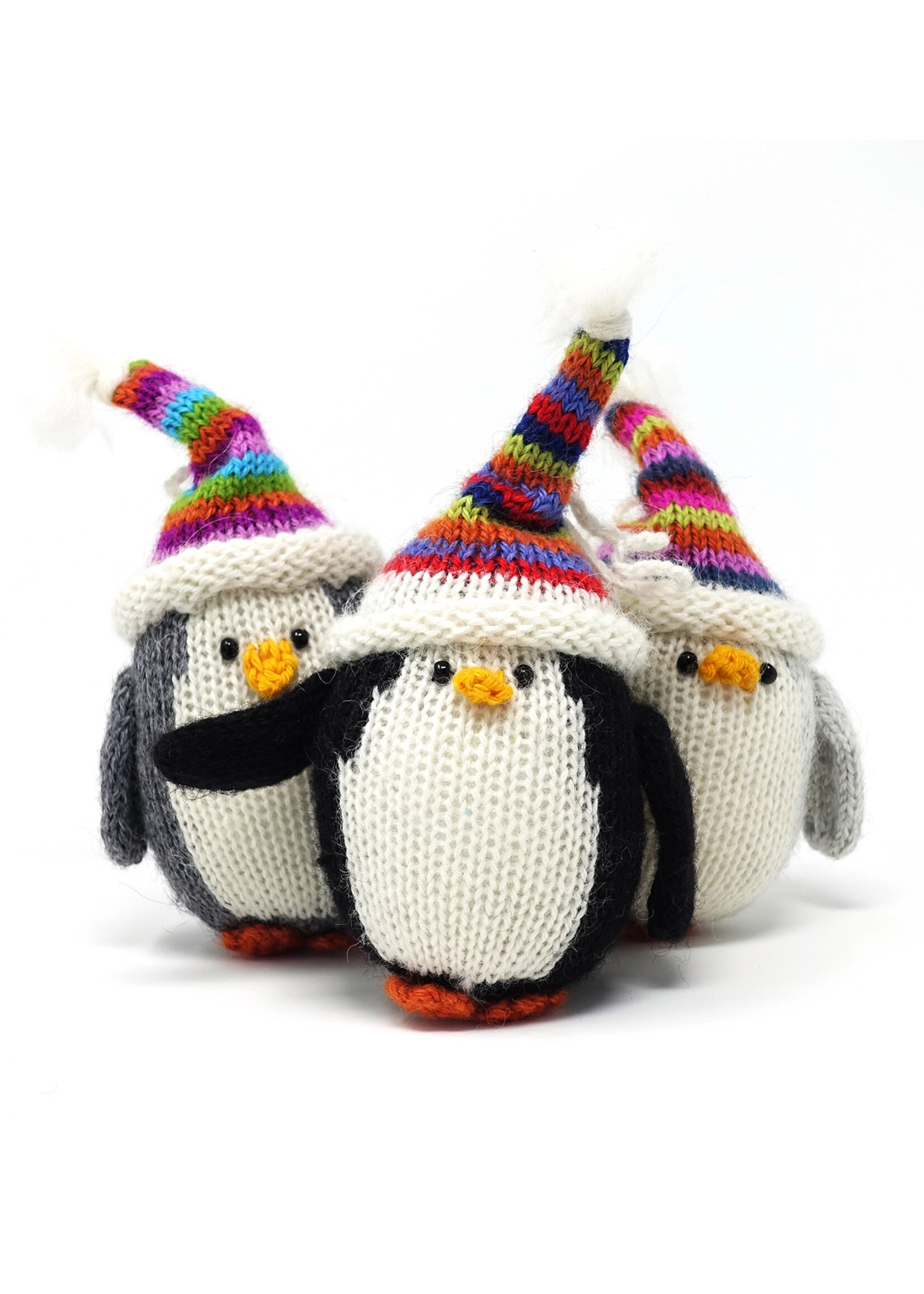 Melange Collection Knit Penguin Ornament