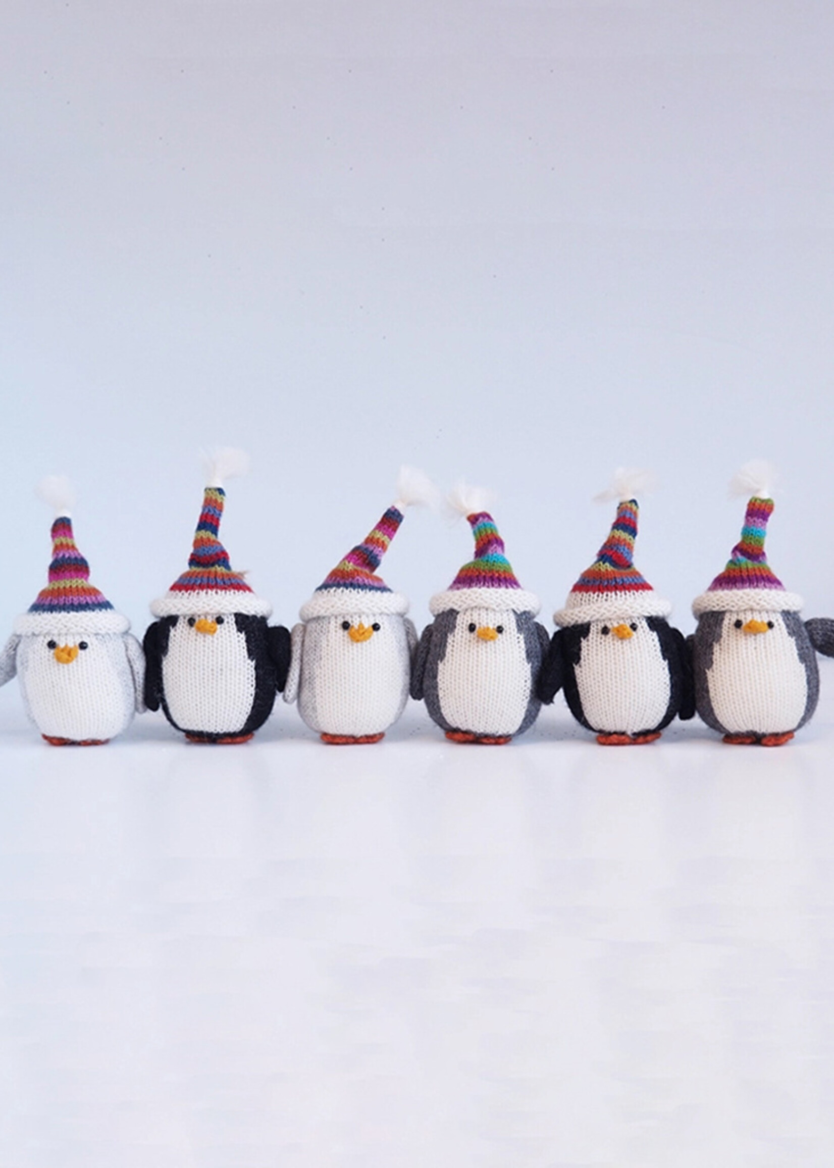 Melange Collection Knit Penguin Ornament