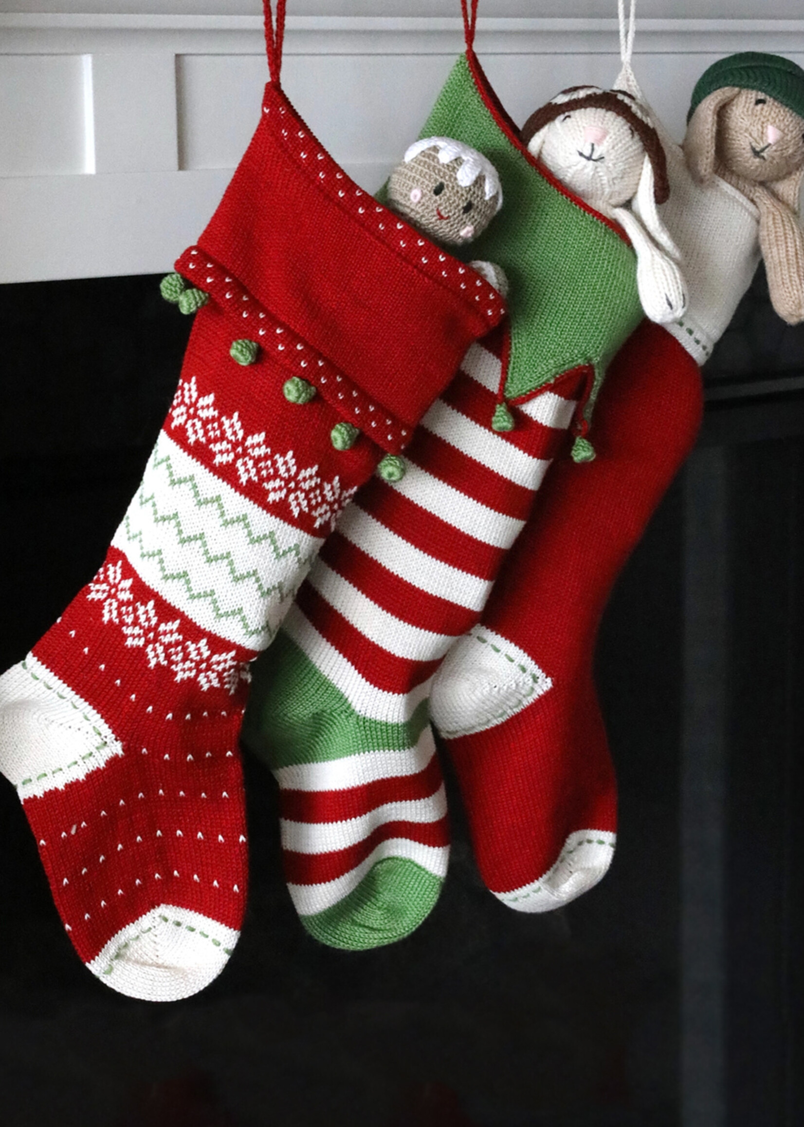 Melange Collection Knit Stocking - Nordic Smooth Cuff