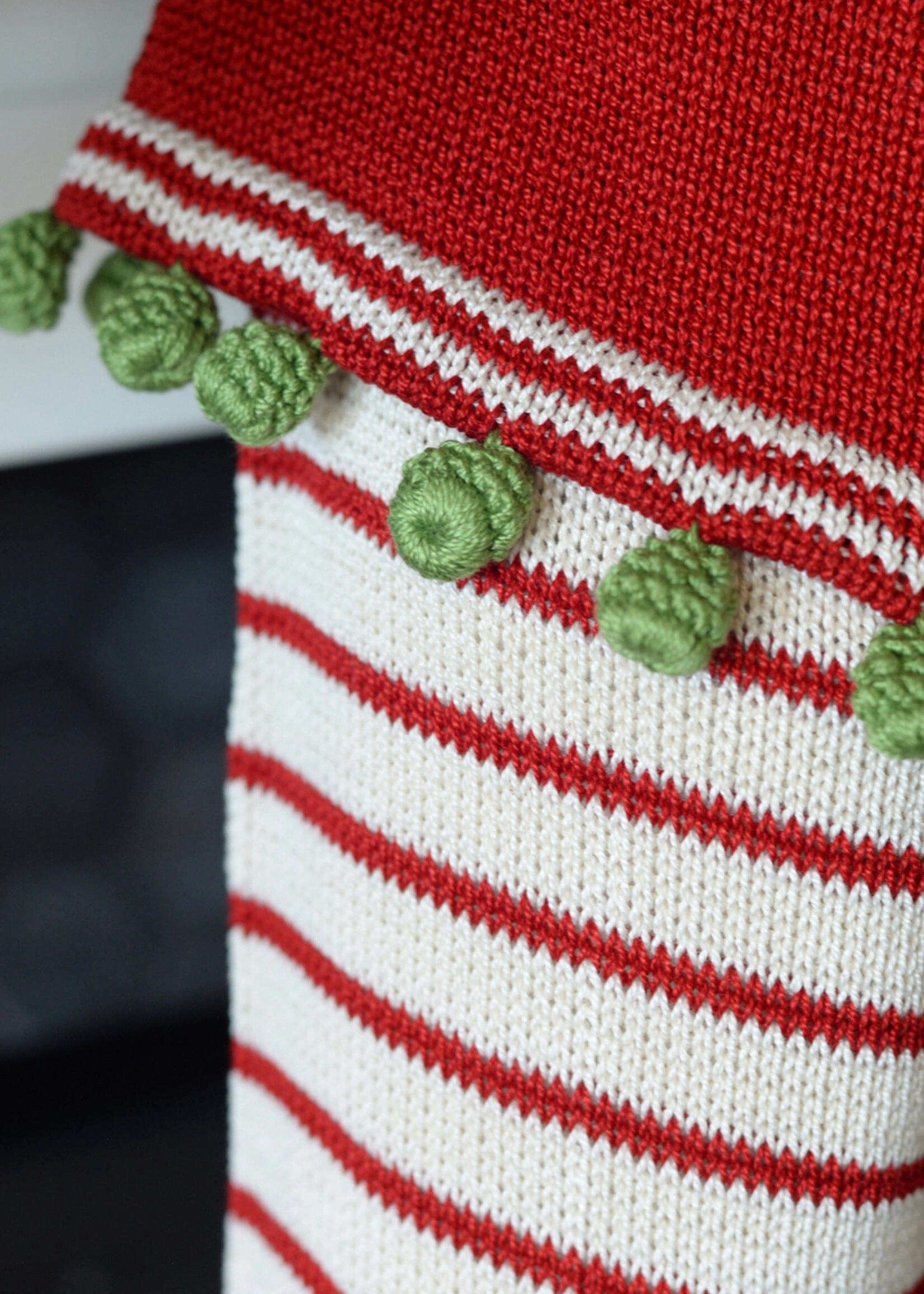 Melange Collection Knit Stocking - Thin Stripe