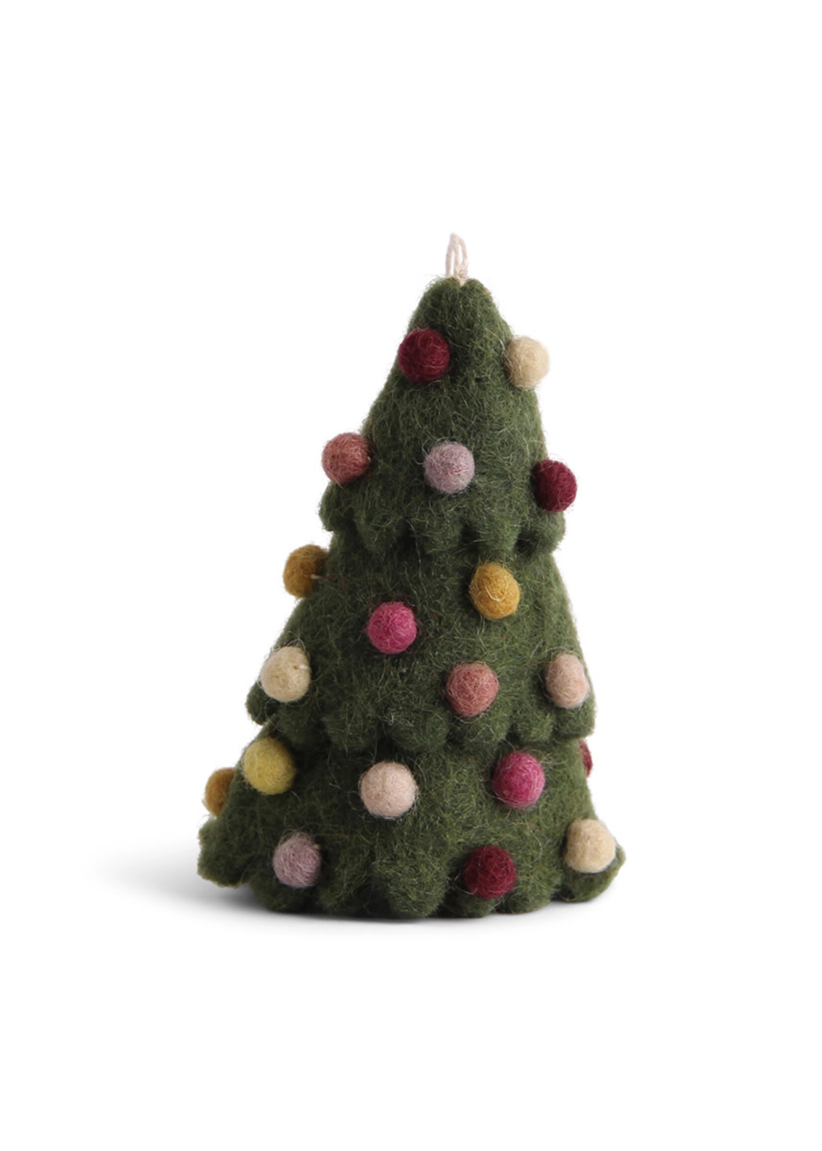 Gry and Sif Felt Green Christmas Tree Ornament