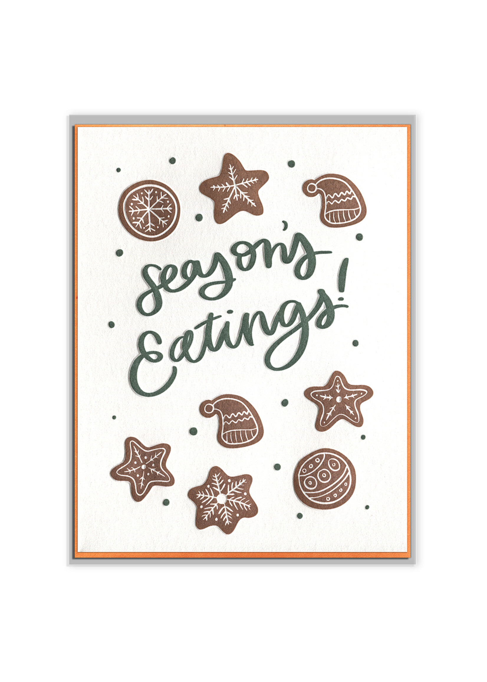 Ink Meets Paper Season's Eatings Christmas Cookies Card