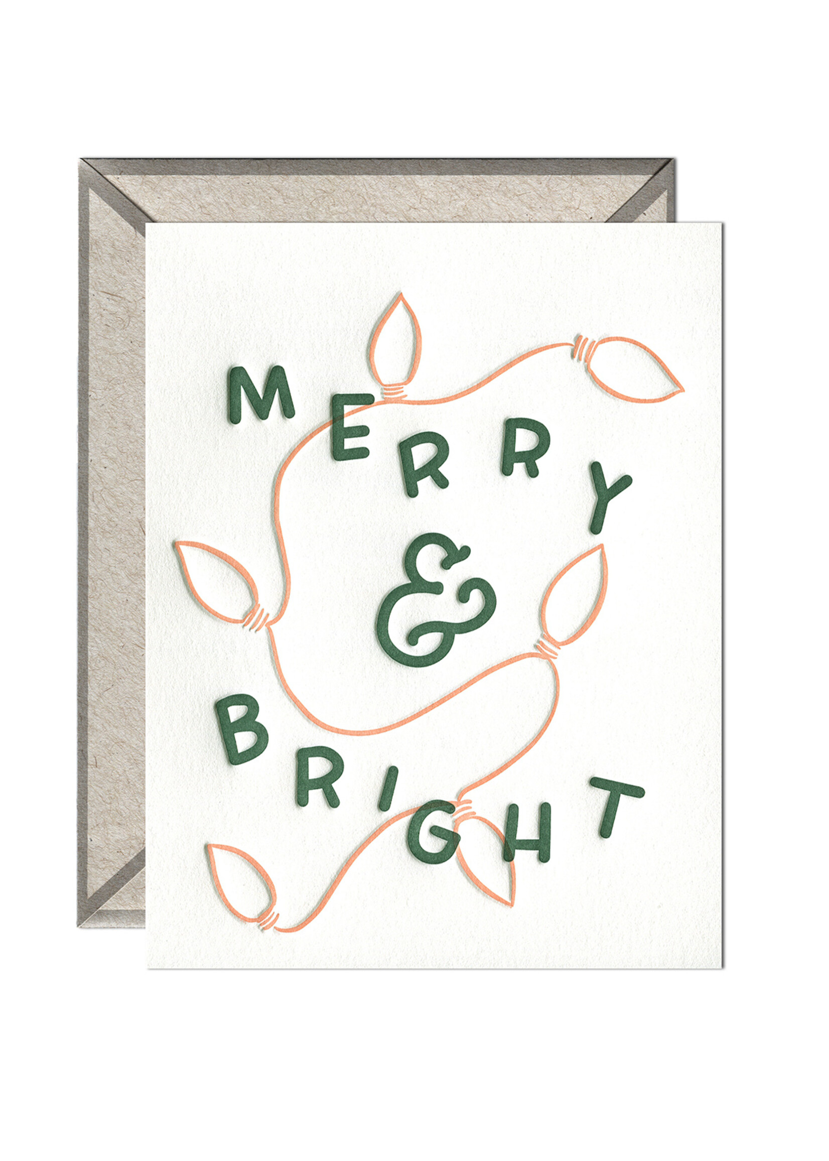Ink Meets Paper Merry & Bright Lights Card