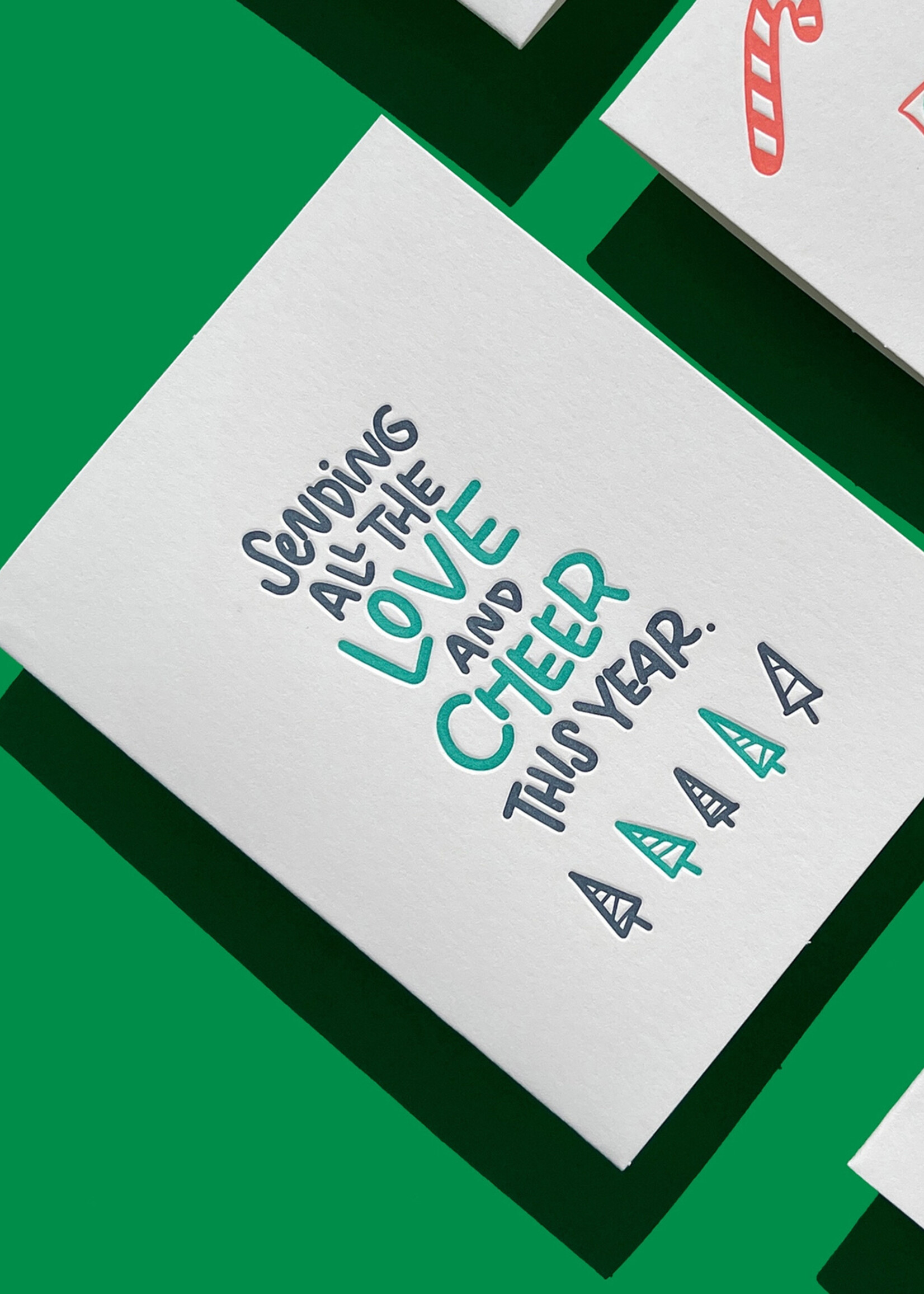 Ink Meets Paper Love and Cheer Card