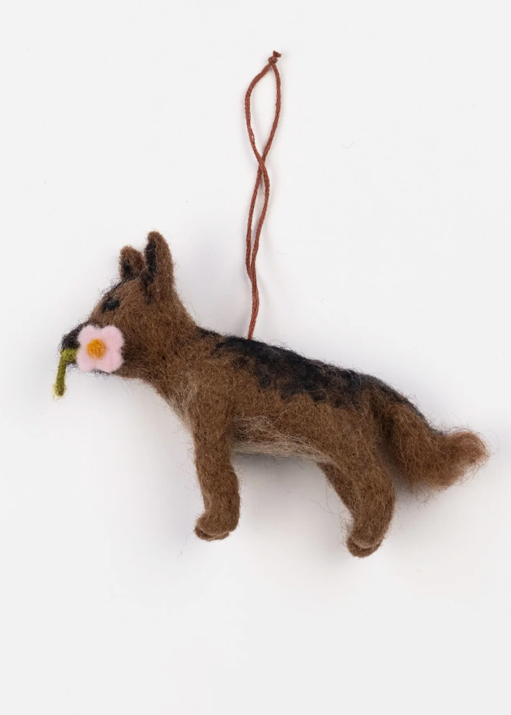 Global Goods Partners Felt German Shepherd Ornament