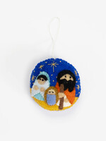 Global Goods Partners Felt Nativity Ornament