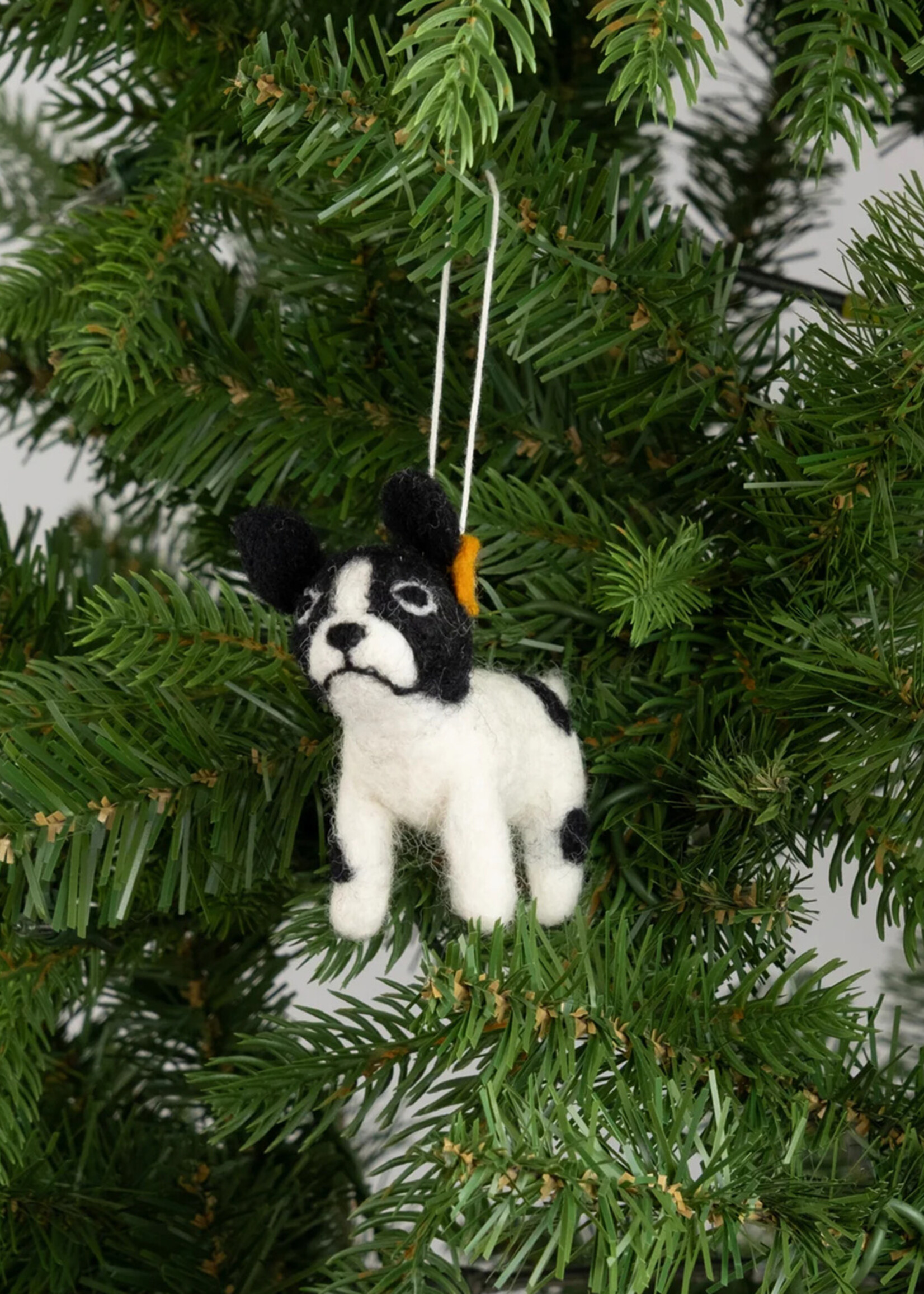 Global Goods Partners Felt French Bulldog Ornament