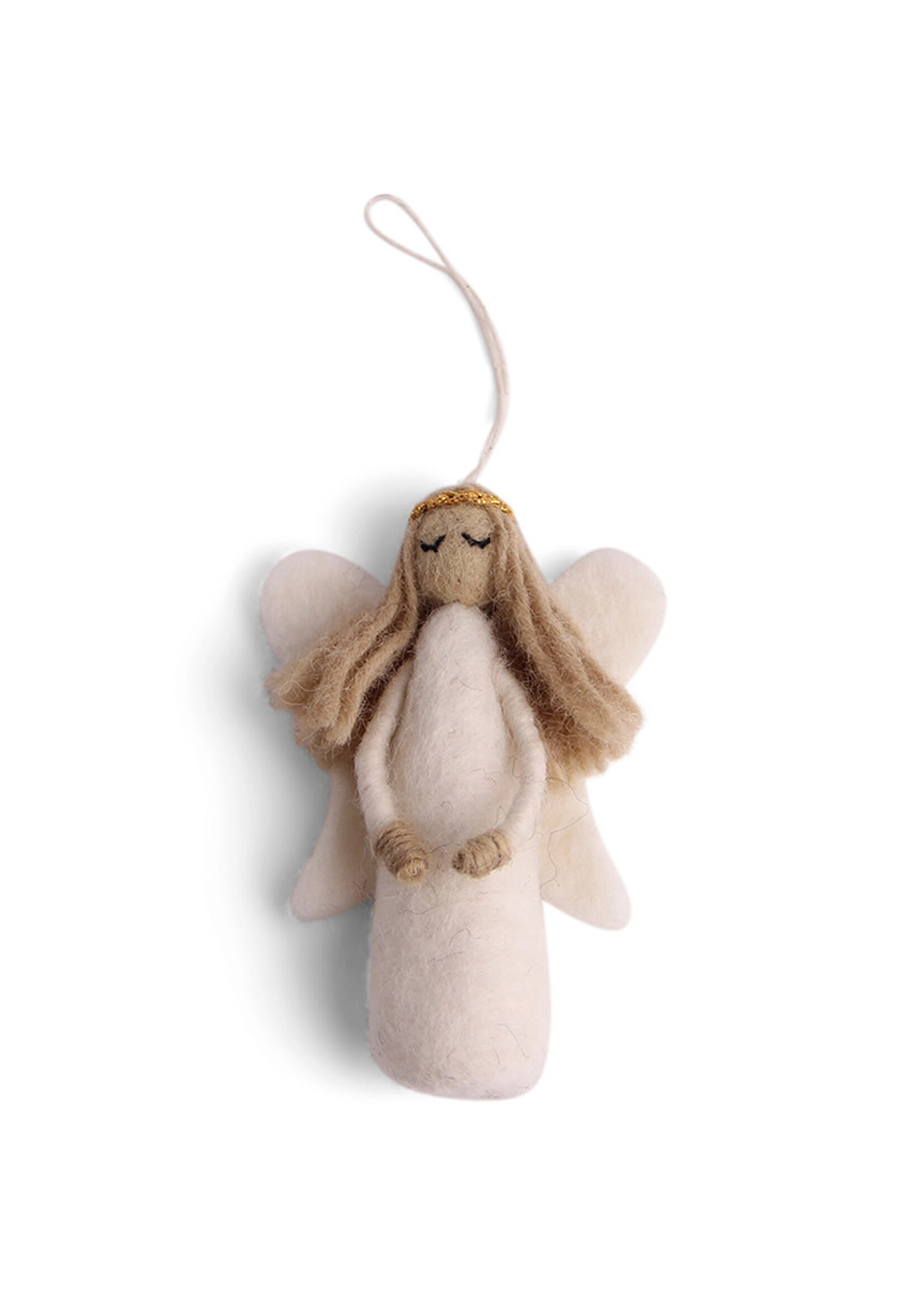 Gry and Sif Felt Angel Ornament