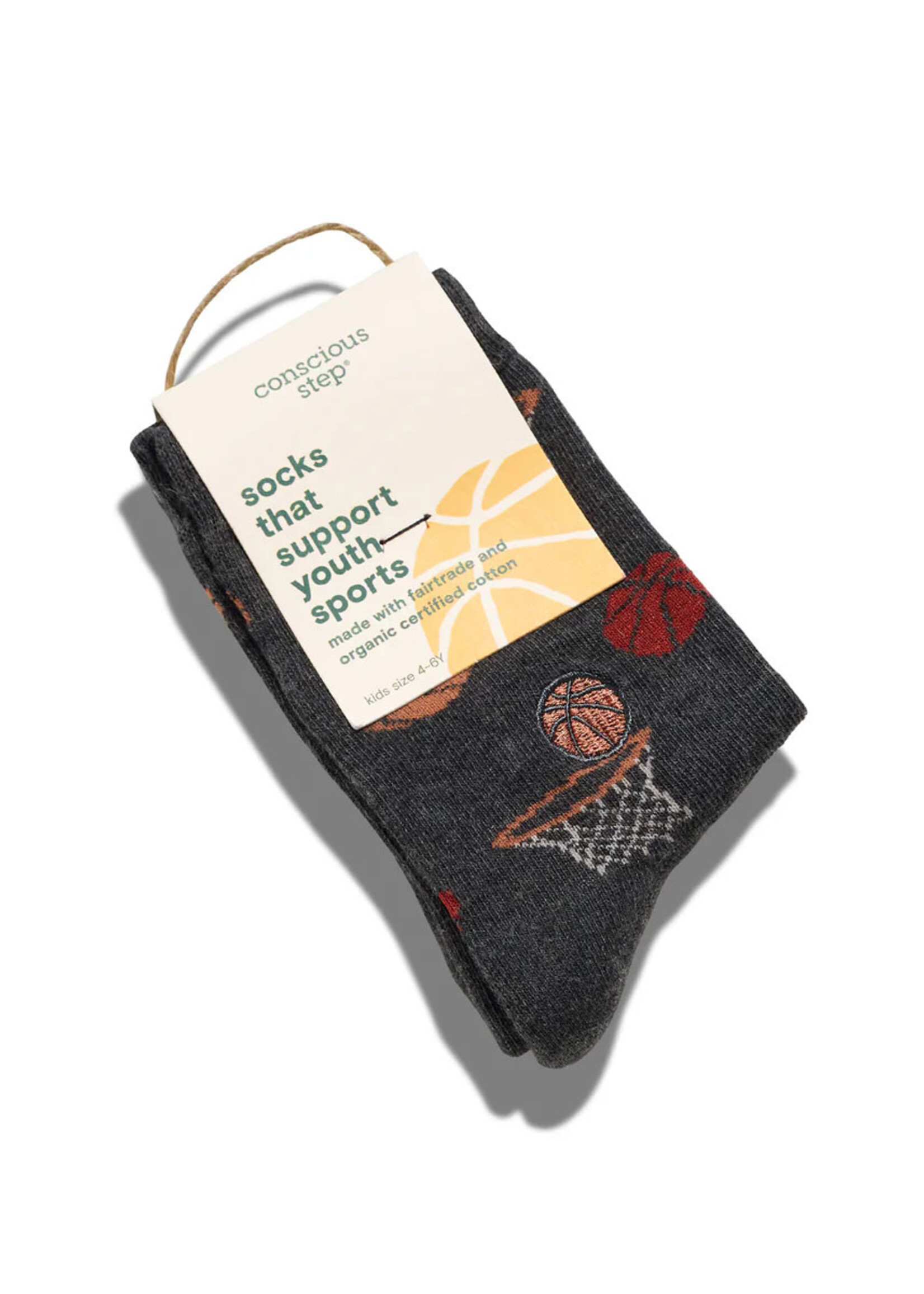 Conscious Step Kid's Basketball Socks - Preschool