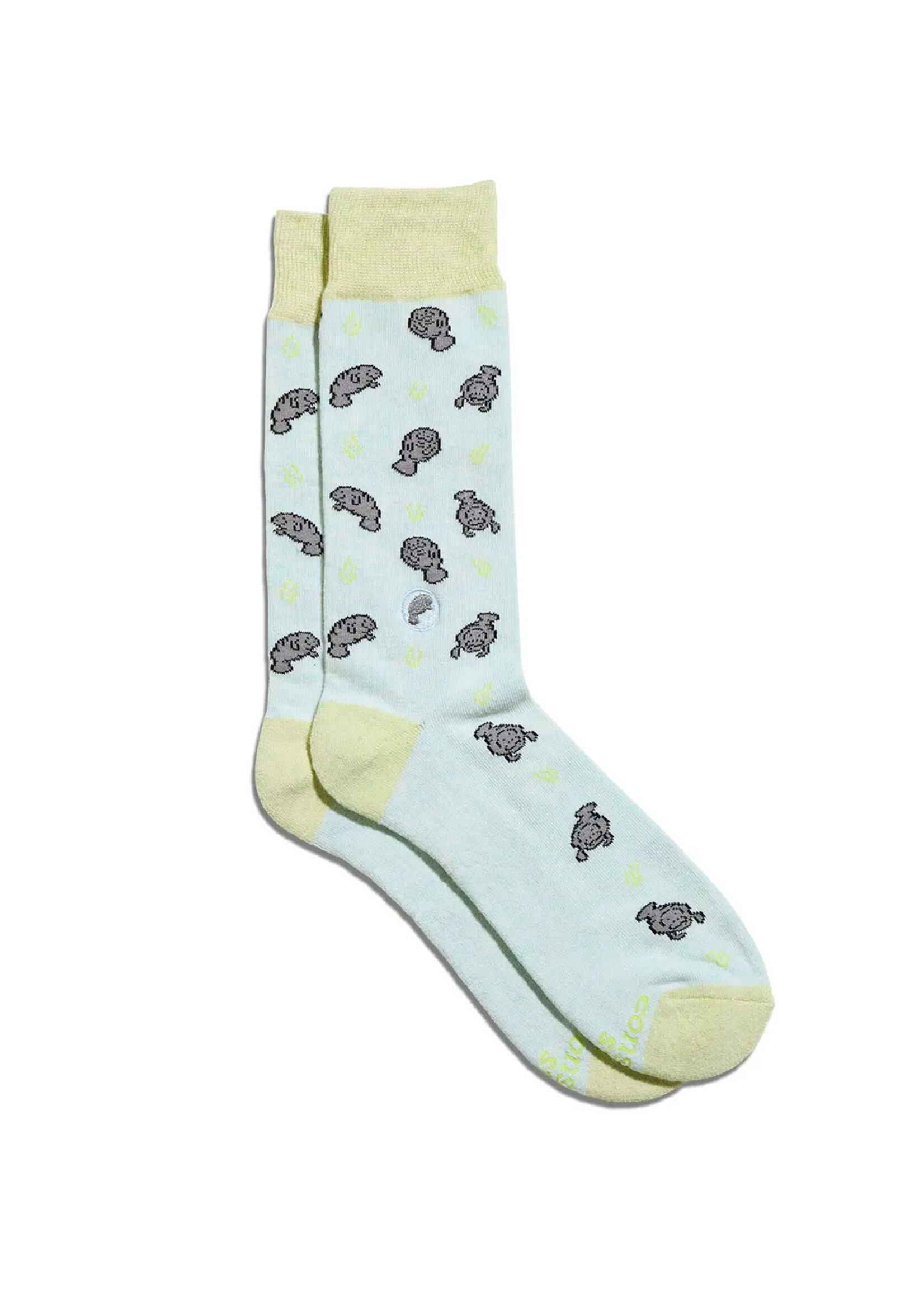 Conscious Step Women's Manatees Socks