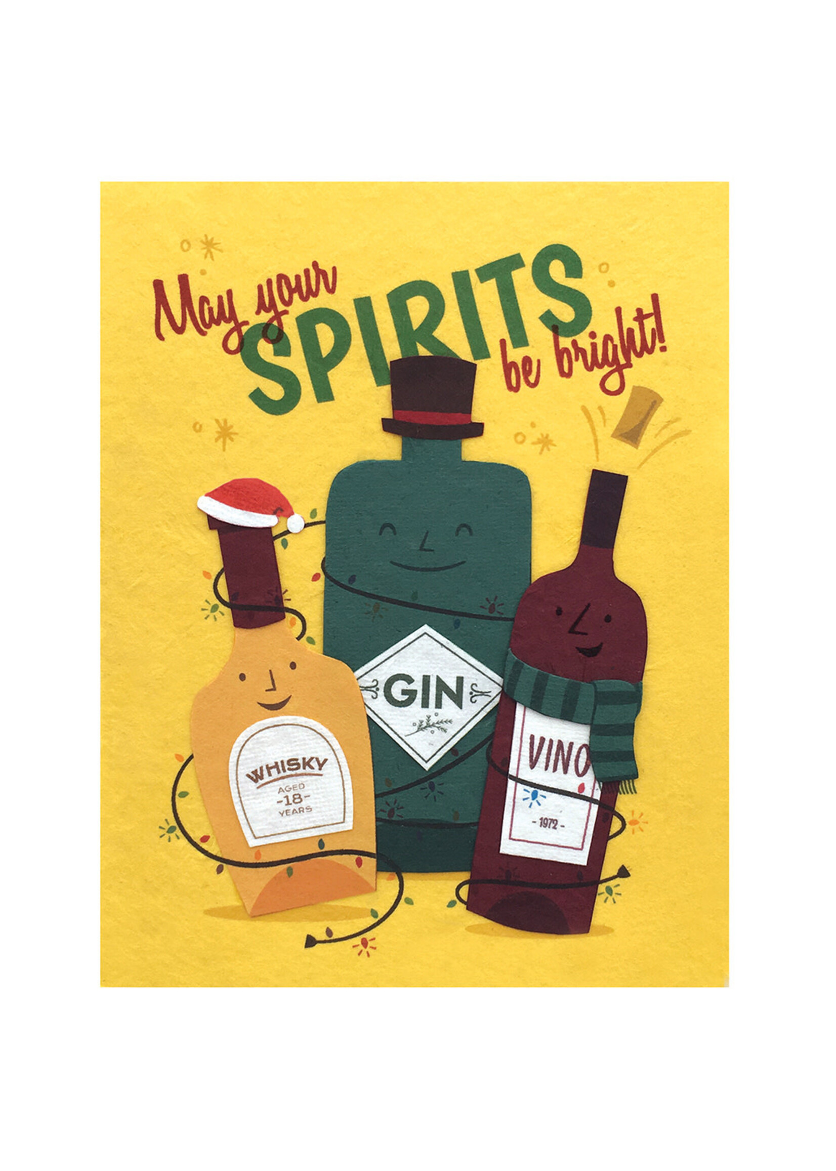 Holiday Spirits Card