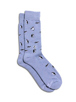 Conscious Step Men's Penguin Blue Socks