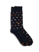 Conscious Step Men's Jack O Lantern Halloween Socks