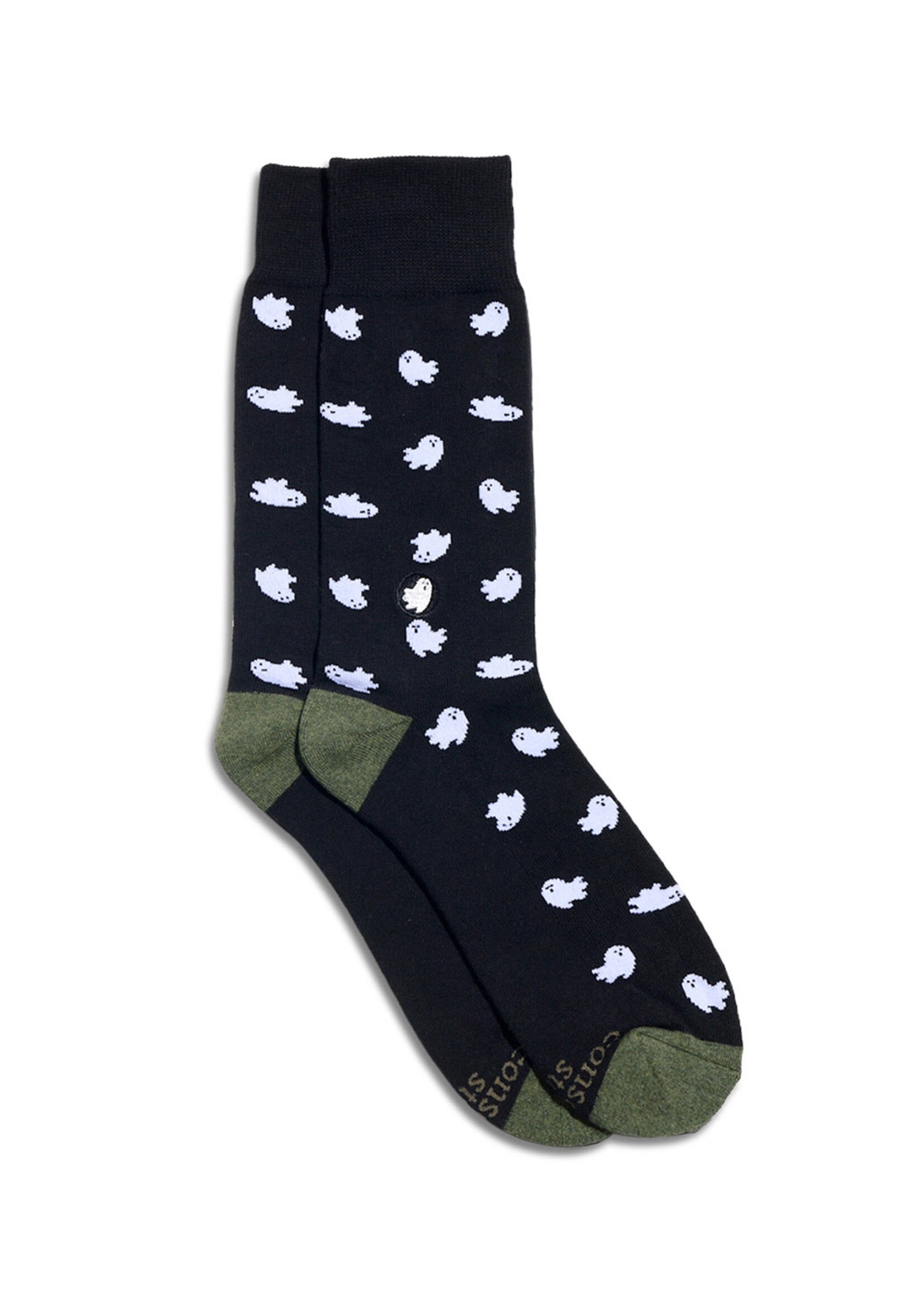 Conscious Step Men's Ghost Socks