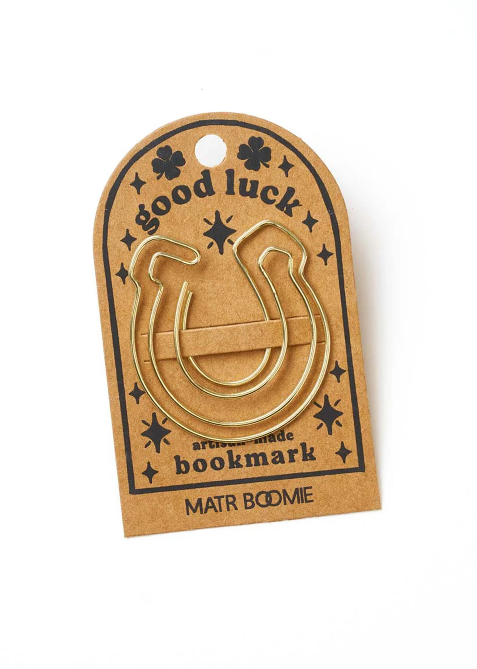Matr Boomie Kitaab Horseshoe Wire Bookmark