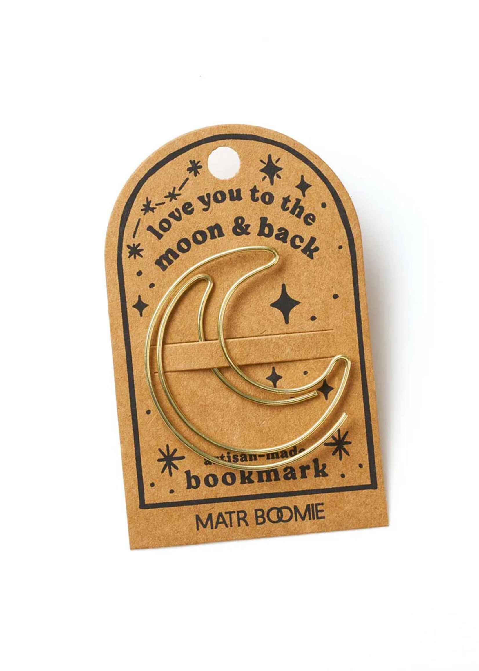 Matr Boomie Kitaab Moon Wire Bookmark