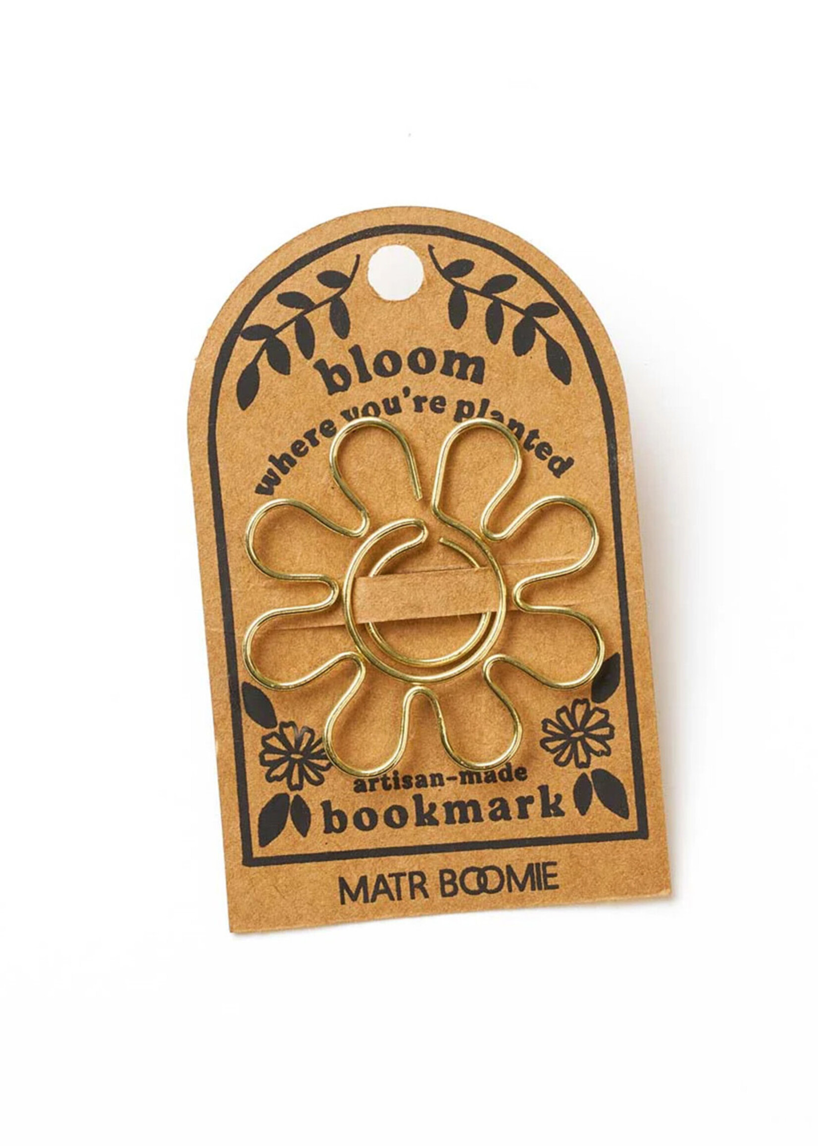 Matr Boomie Kitaab Daisy Wire Bookmark