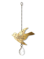 Matr Boomie Surya Bird Engraved Brass Suncatcher
