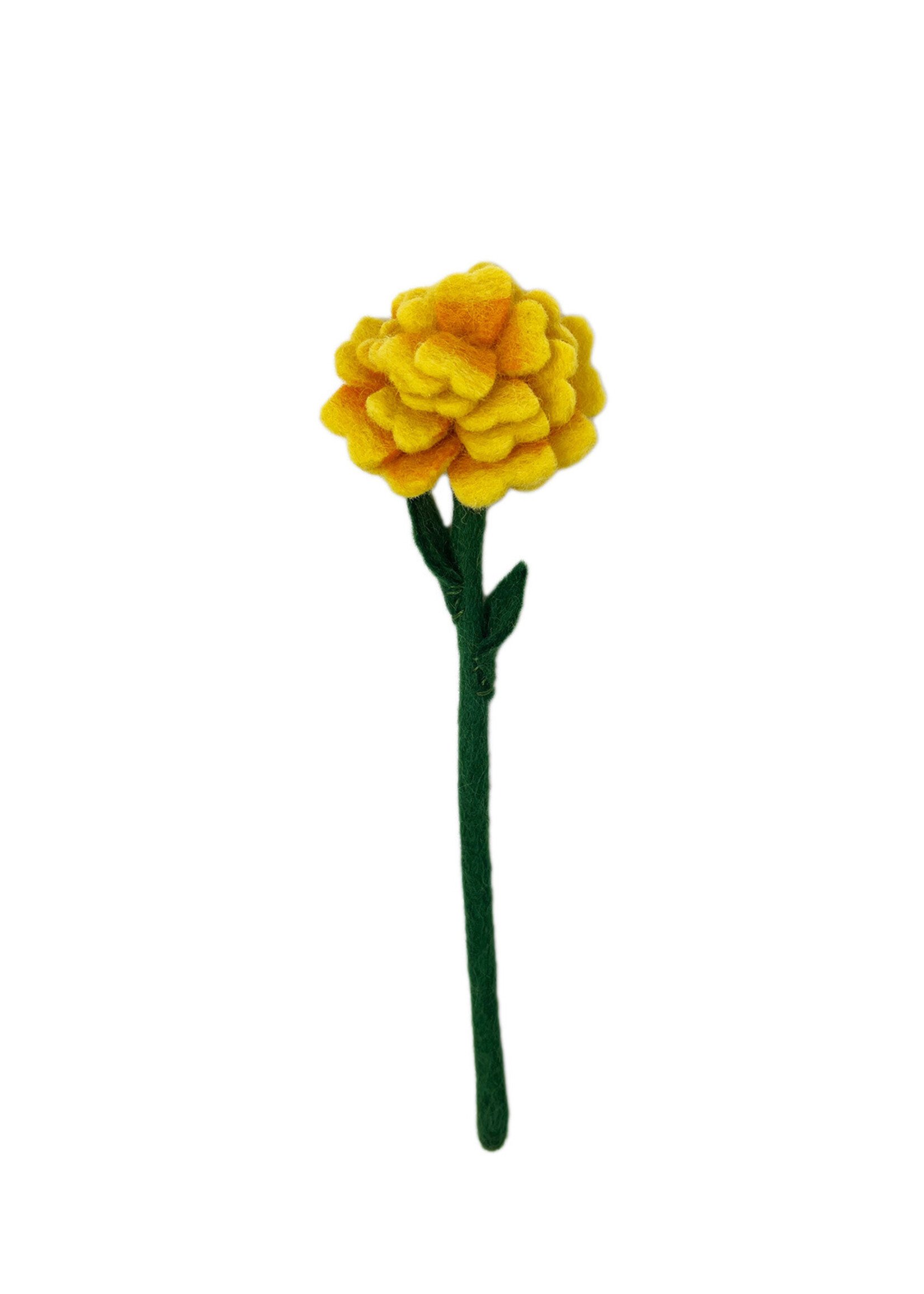 Global Goods Partners Felt Flower Marigold
